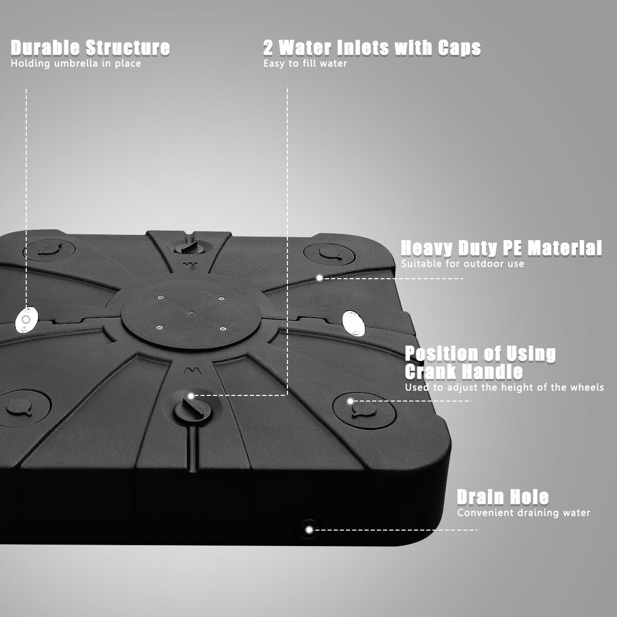 Ayelon OH32702 Umbrella-Bases - View #9
