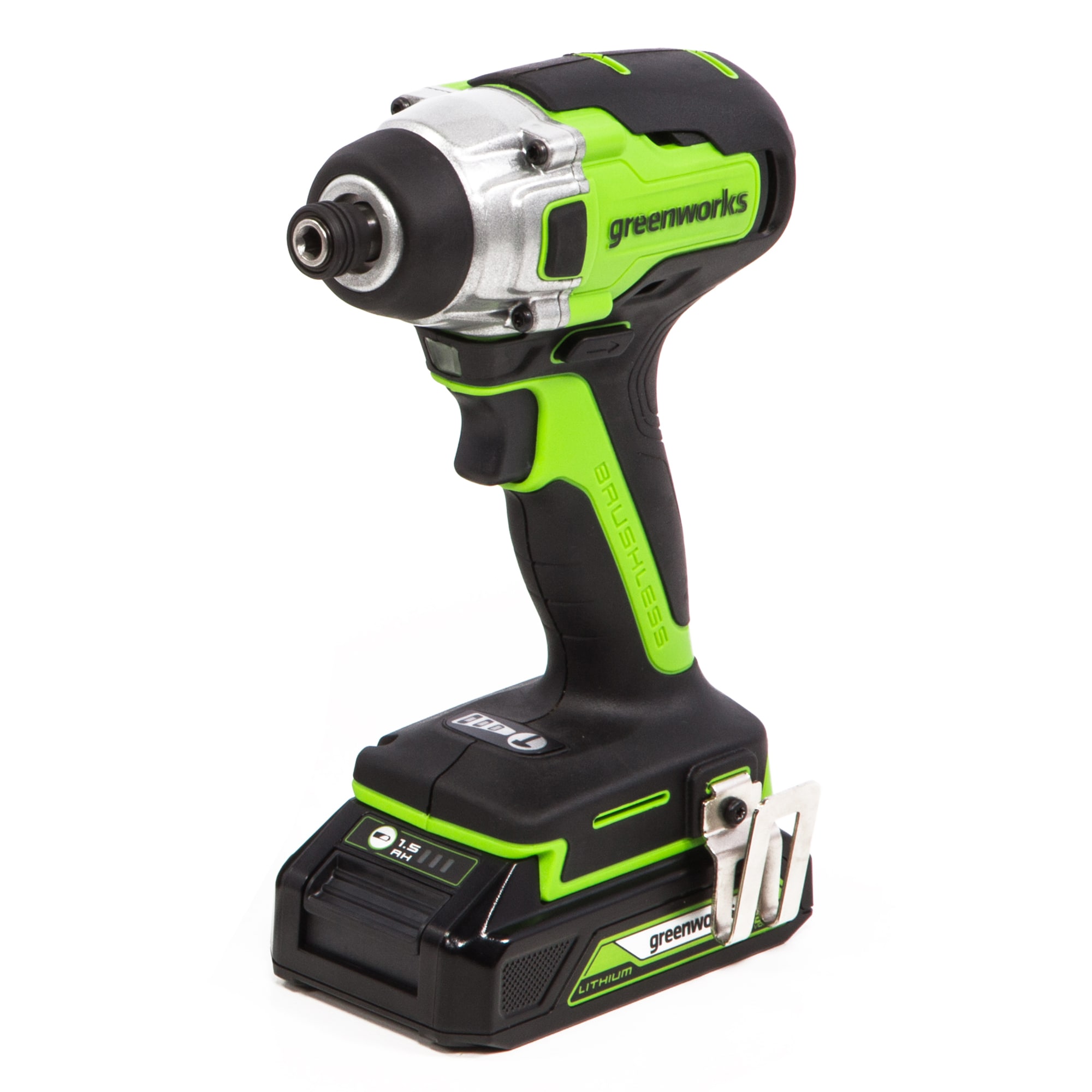 Greenworks 24-volt 1/4-in Brushless Cordless Impact Driver (2