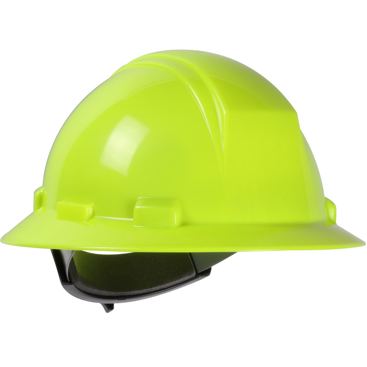 Dynamic Kilimanjaro Full Brim Quick Adjusting Ratchet Type I Class E Green Hard Hat #280-HP641R-44