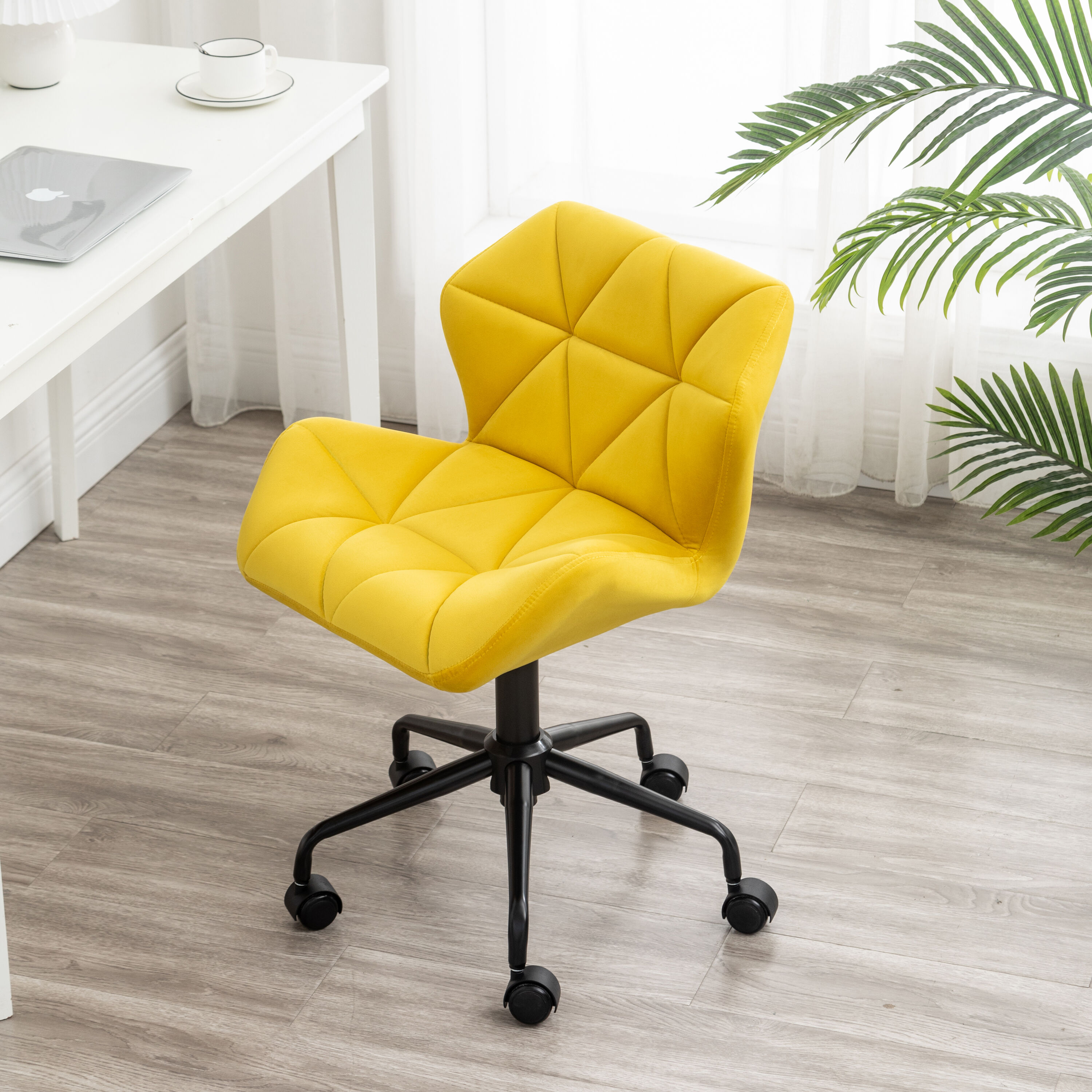 Roundhill Furniture OF1014YL Office-Chairs - View #3