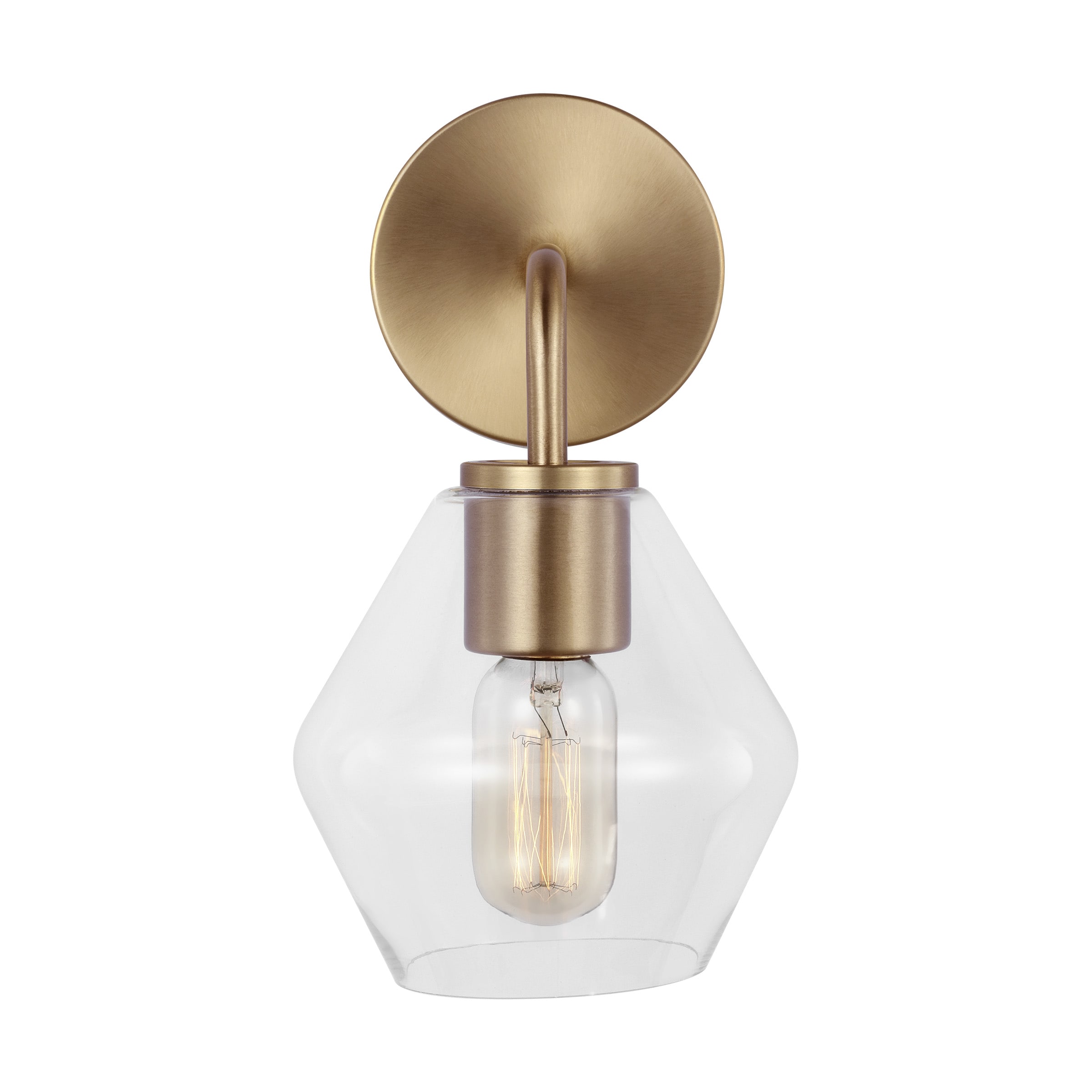 Generation Lighting Jett 6-in 1-Light Satin Brass Transitional Vanity ...