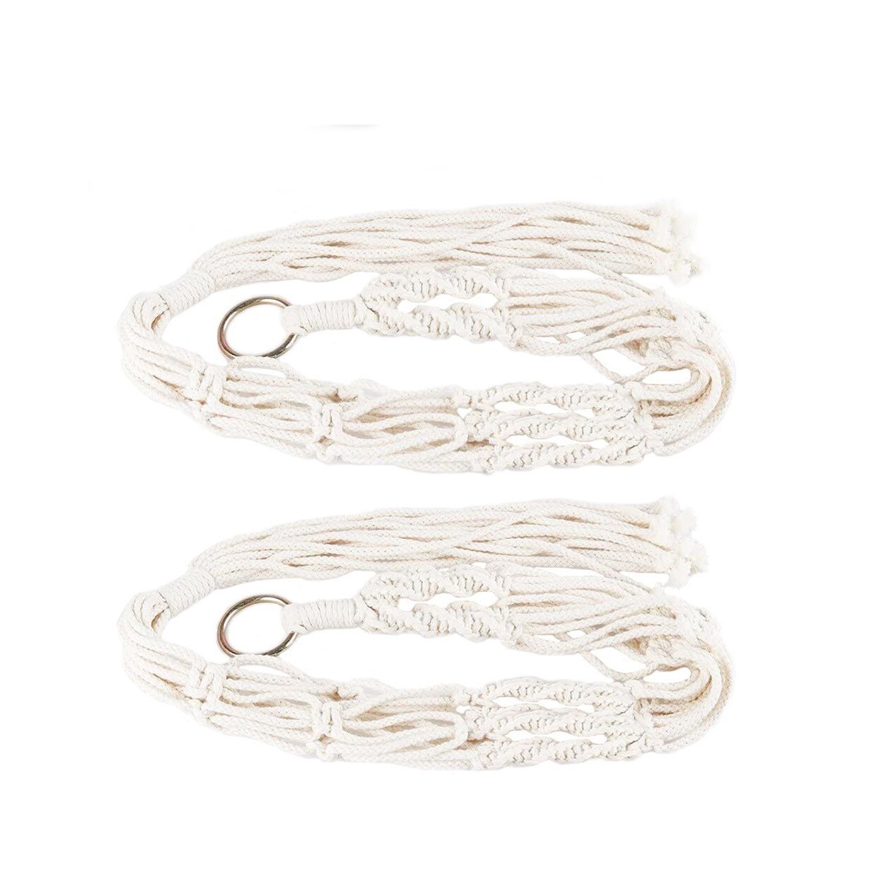 AHIOU HOME ZAAHD-HAWM2VPP 2 -Pack 1-in W x 40-in H x White Mixed/Composite Contemporary/Modern Indoor/Outdoor Hanging planter