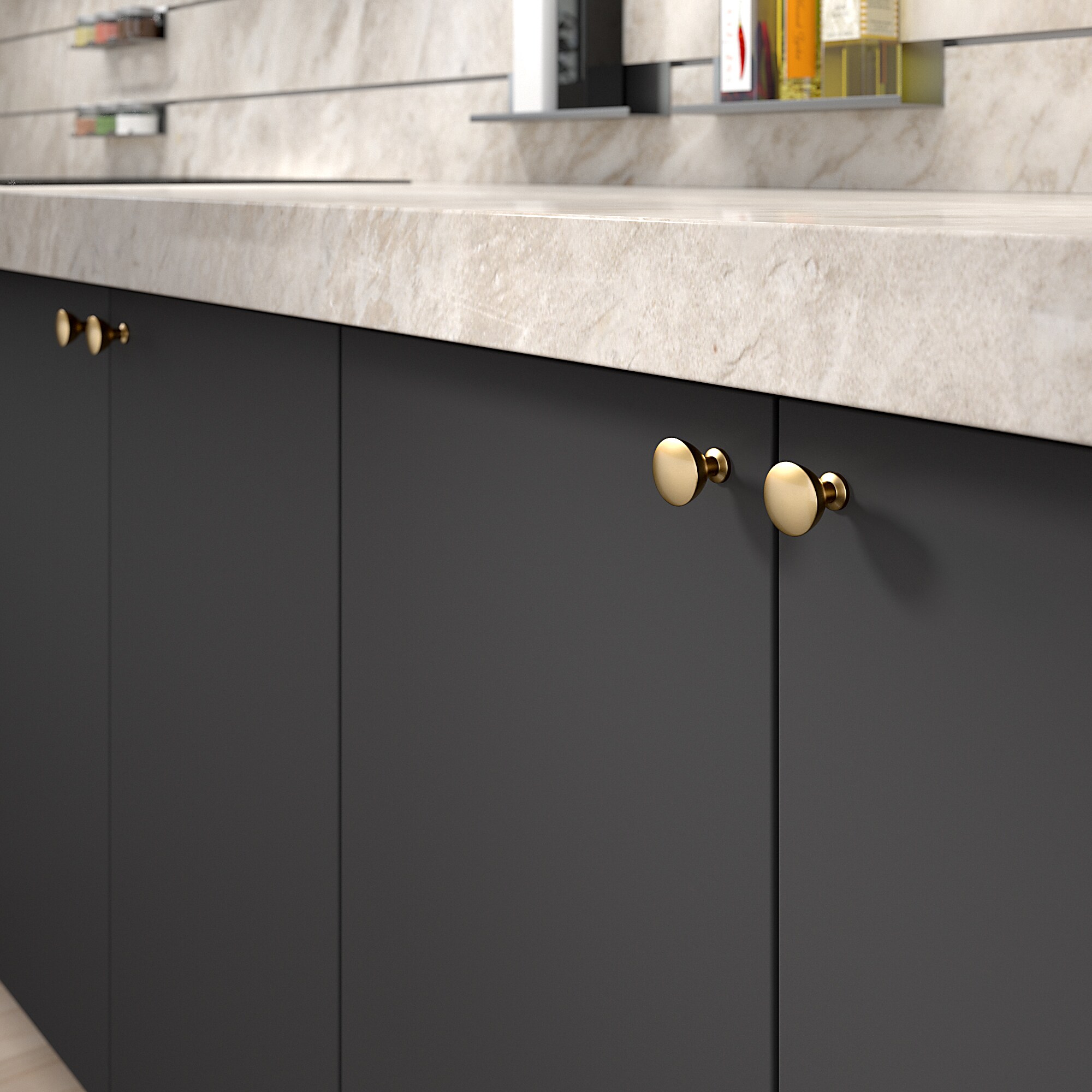 Richelieu BP872034CHBRZ Cabinet-Knobs - View #4