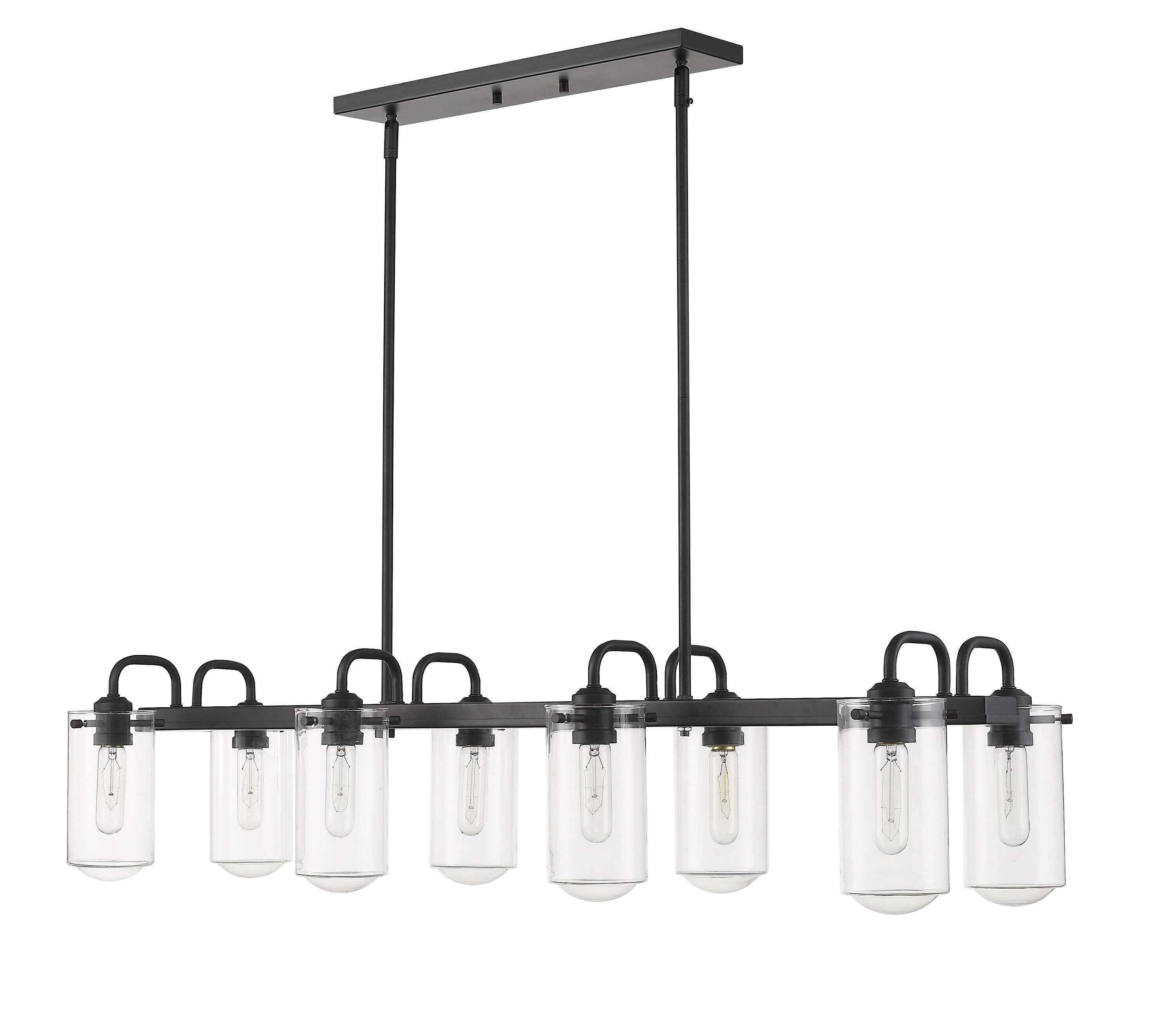 Z-Lite 471-8L-MB Pool-Table-Lighting - View #5