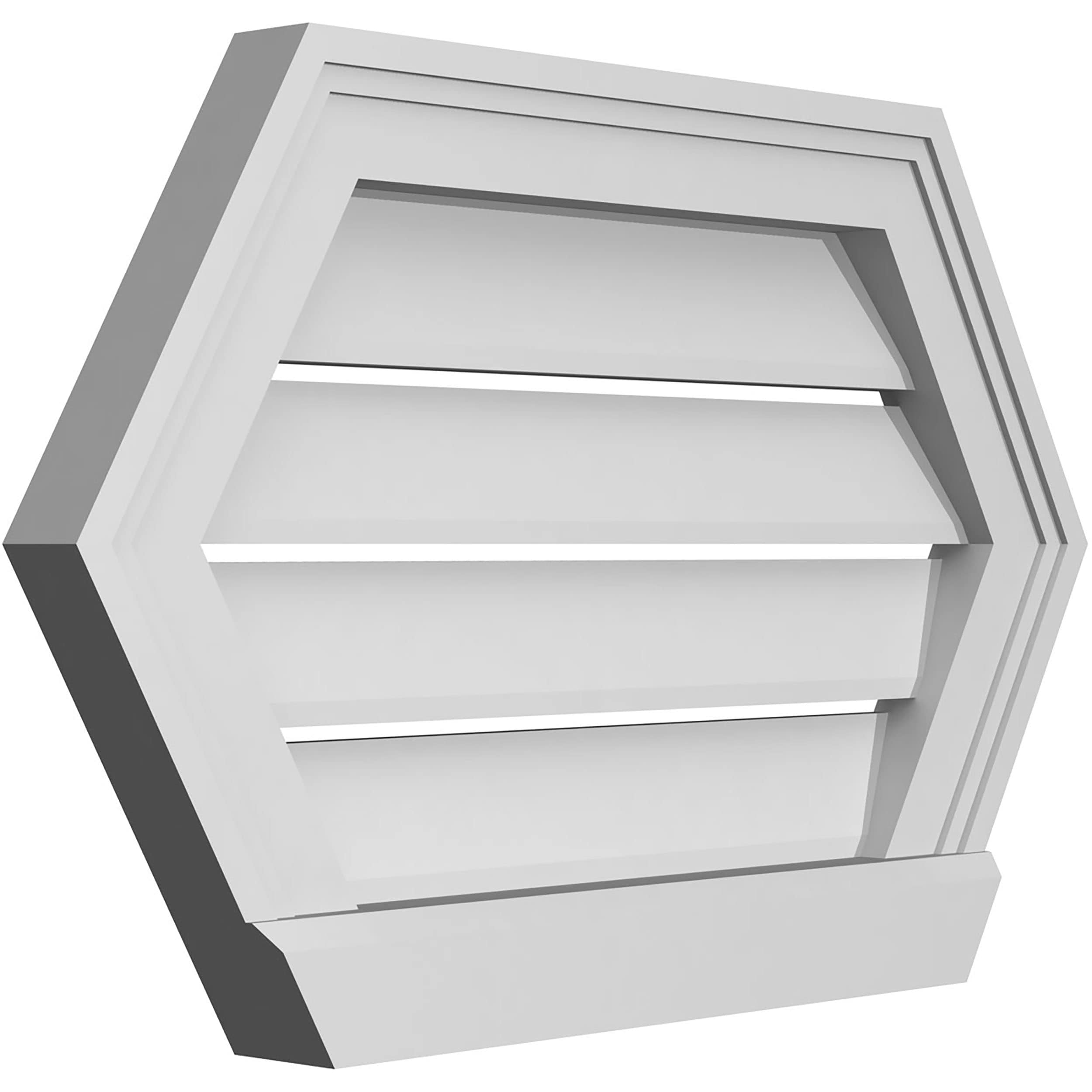 Ekena Millwork GVPHP22X1403SF Gable-Vents - View #2