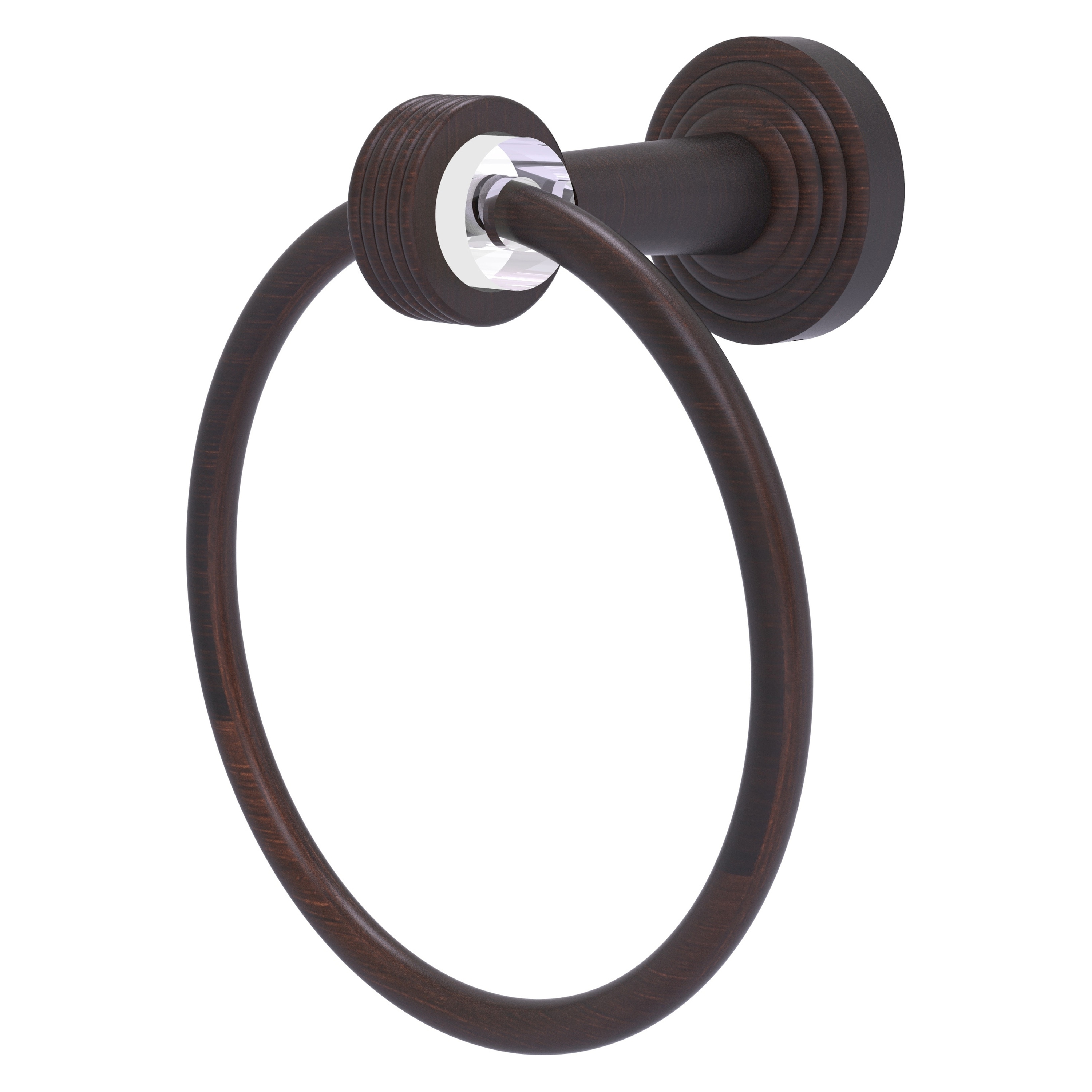 Allied Brass PB-16G-VB Pacific Beach Venetian Bronze Wall mount Single Towel Ring