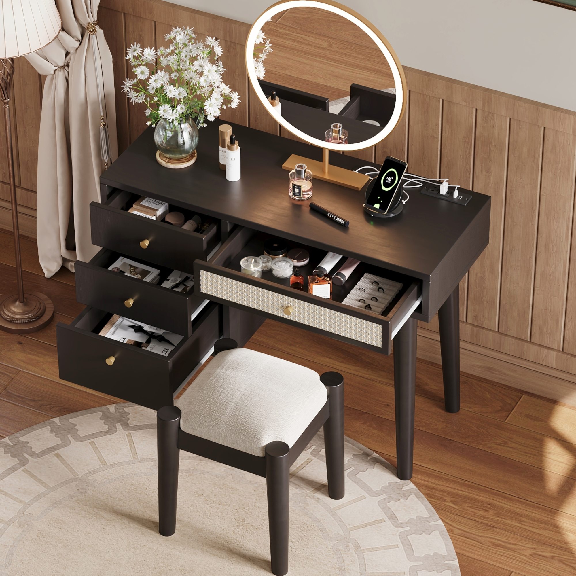 Bella Depot BDS-733P011B Bedroom-Vanities - View #3