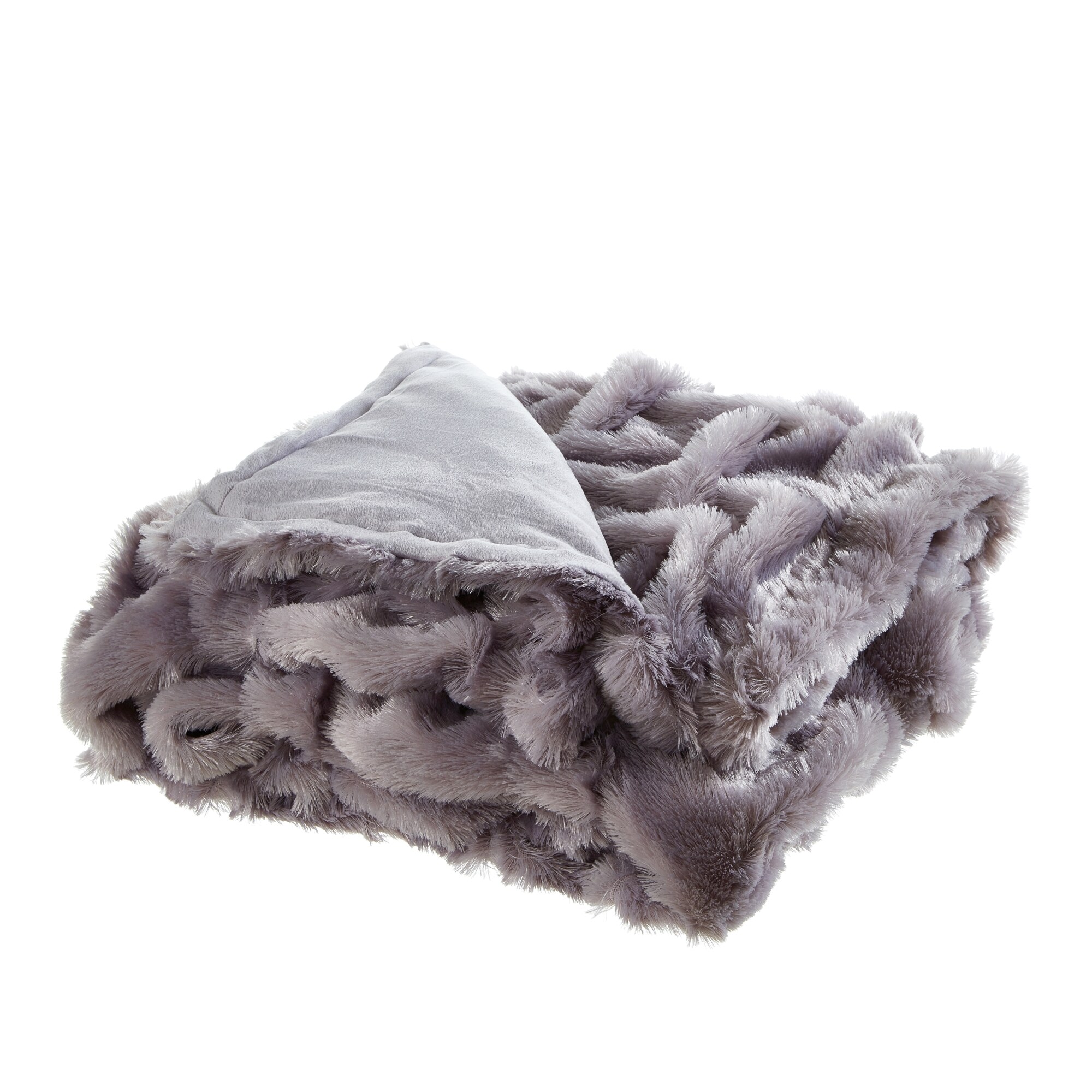 Cozy Tyme Armandie Lavander 50 in x 60 in Throw in the Blankets