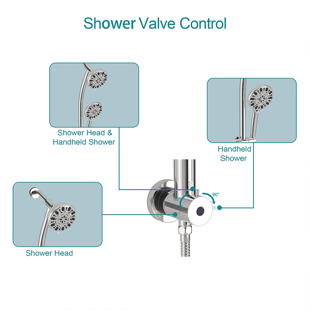 KICHAE KSLF17001-CH Fixed-Showerhead - View #4