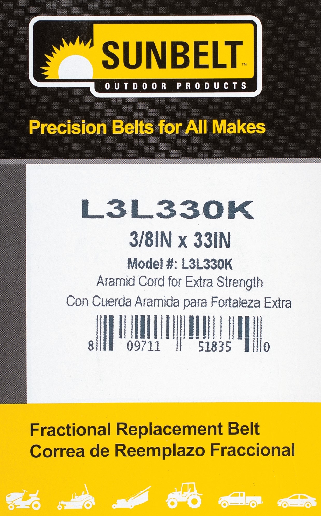 Sunbelt L3L330K Riding-Mower-Belts - View #5