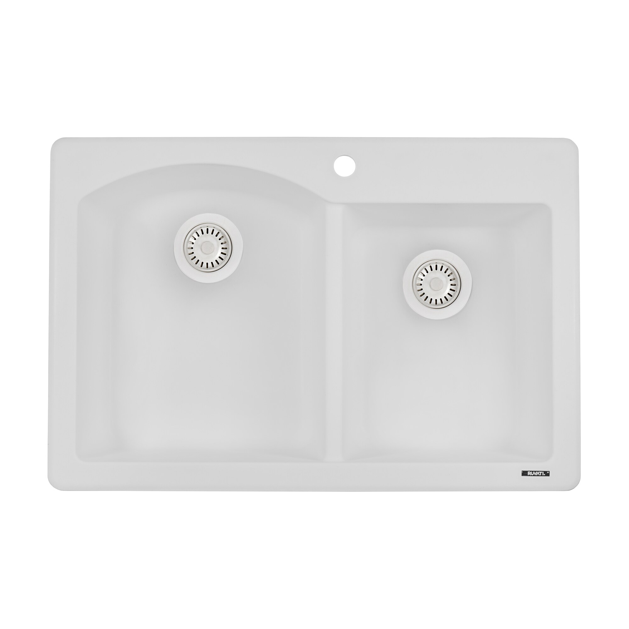 Ruvati RVG1344WH Kitchen-Sinks - View #3