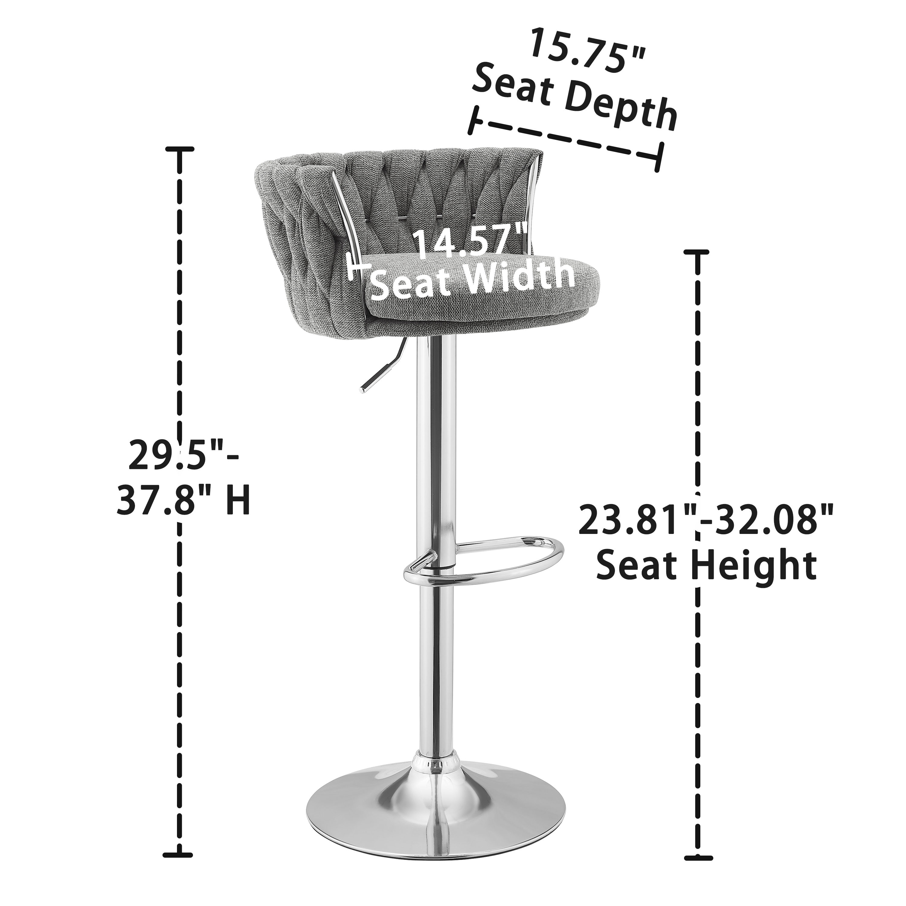 Art Leon BS015-LIGHTGRAY stools - View #8