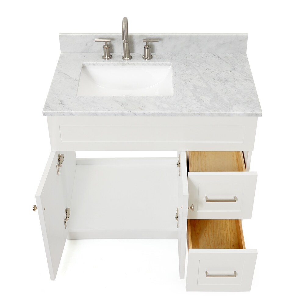 ARIEL F037SLCW2RVOWHT Bath-Vanity-Combo - View #5