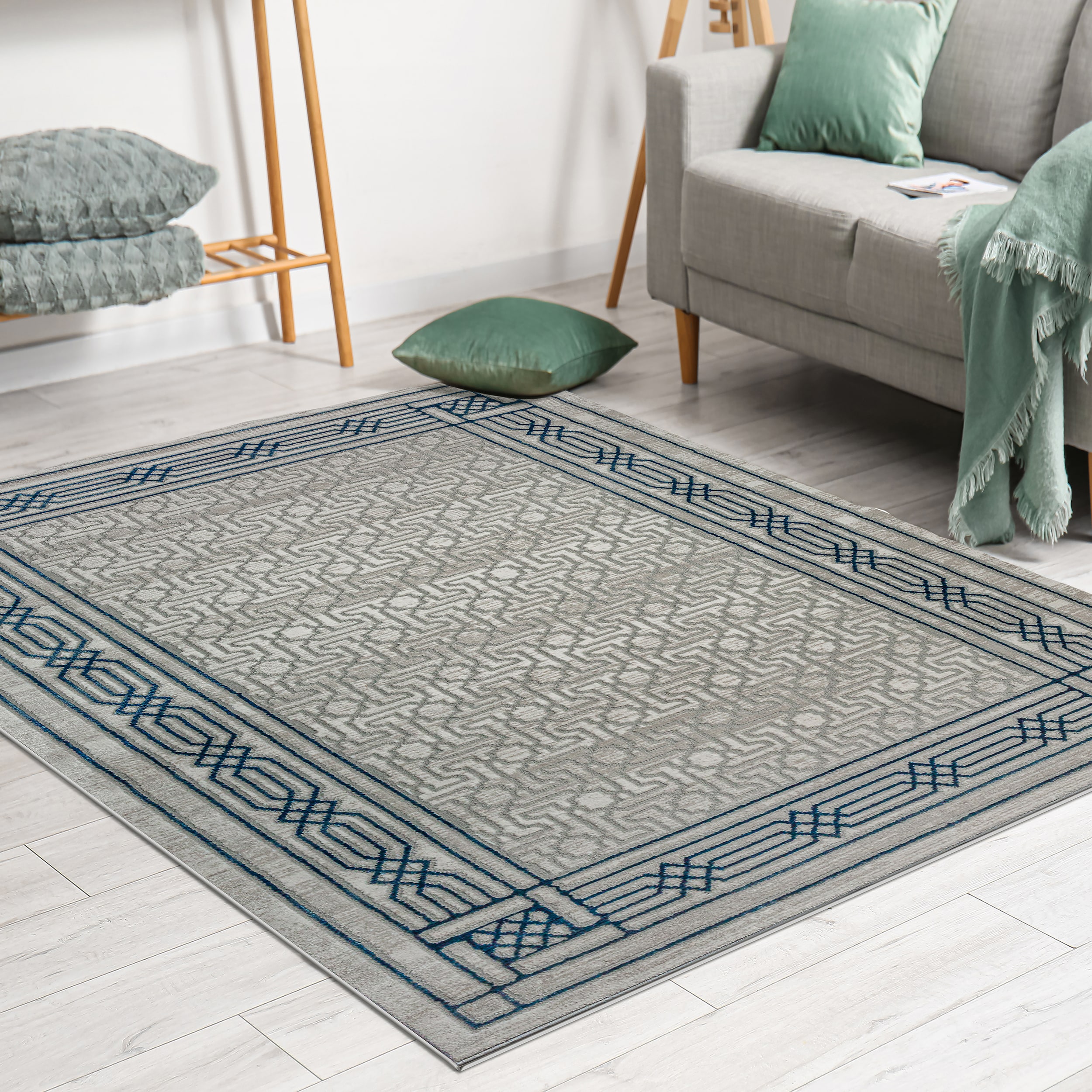 Radici USA 1231/1021/BLUE rugs - View #6