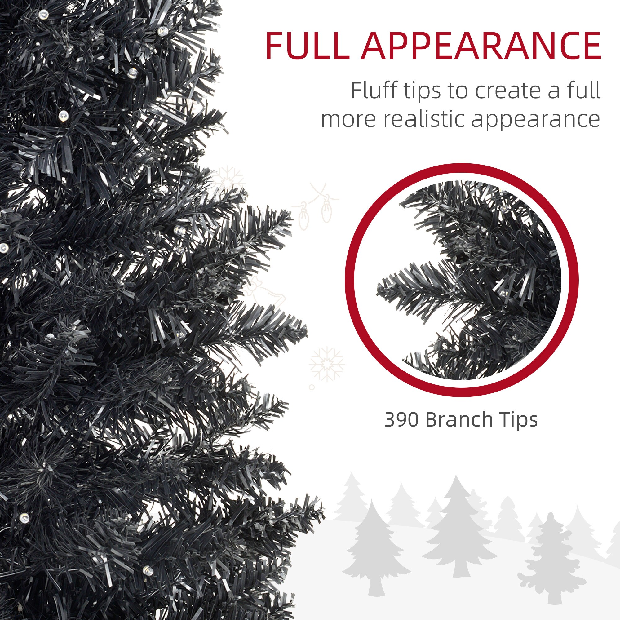Forclover HYFE-23664 Artificial-Christmas-Trees - View #5