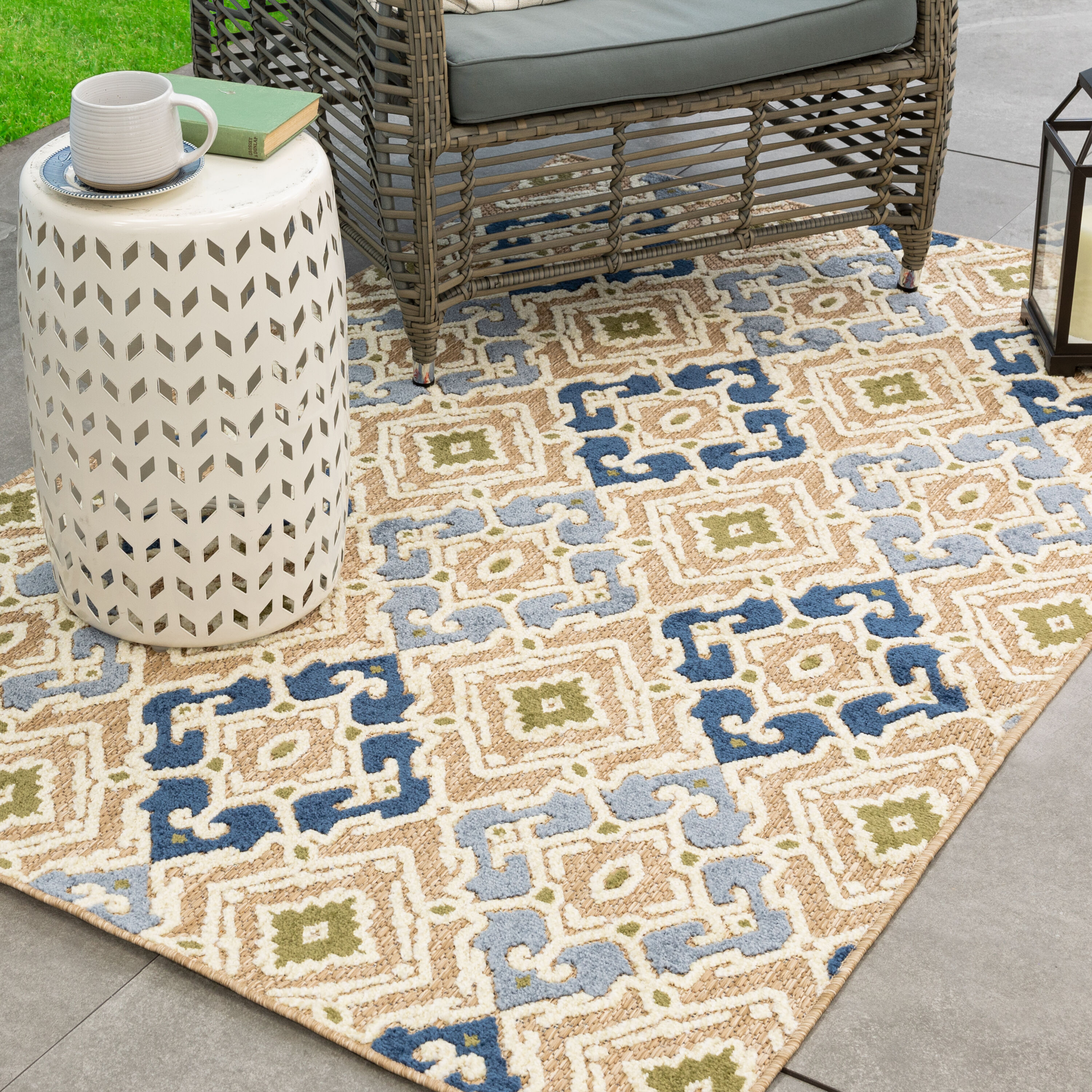 allen + roth with STAINMASTER R1345 416 047072 rugs - View #13