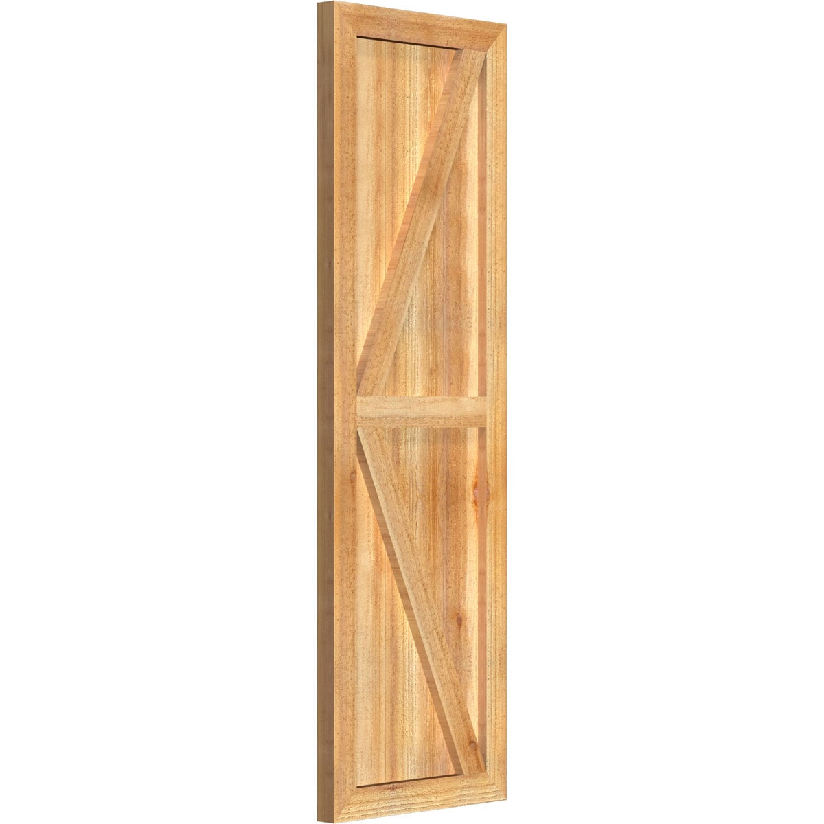 Ekena Millwork RBF06Z16X051RWR Exterior-Shutters - View #2