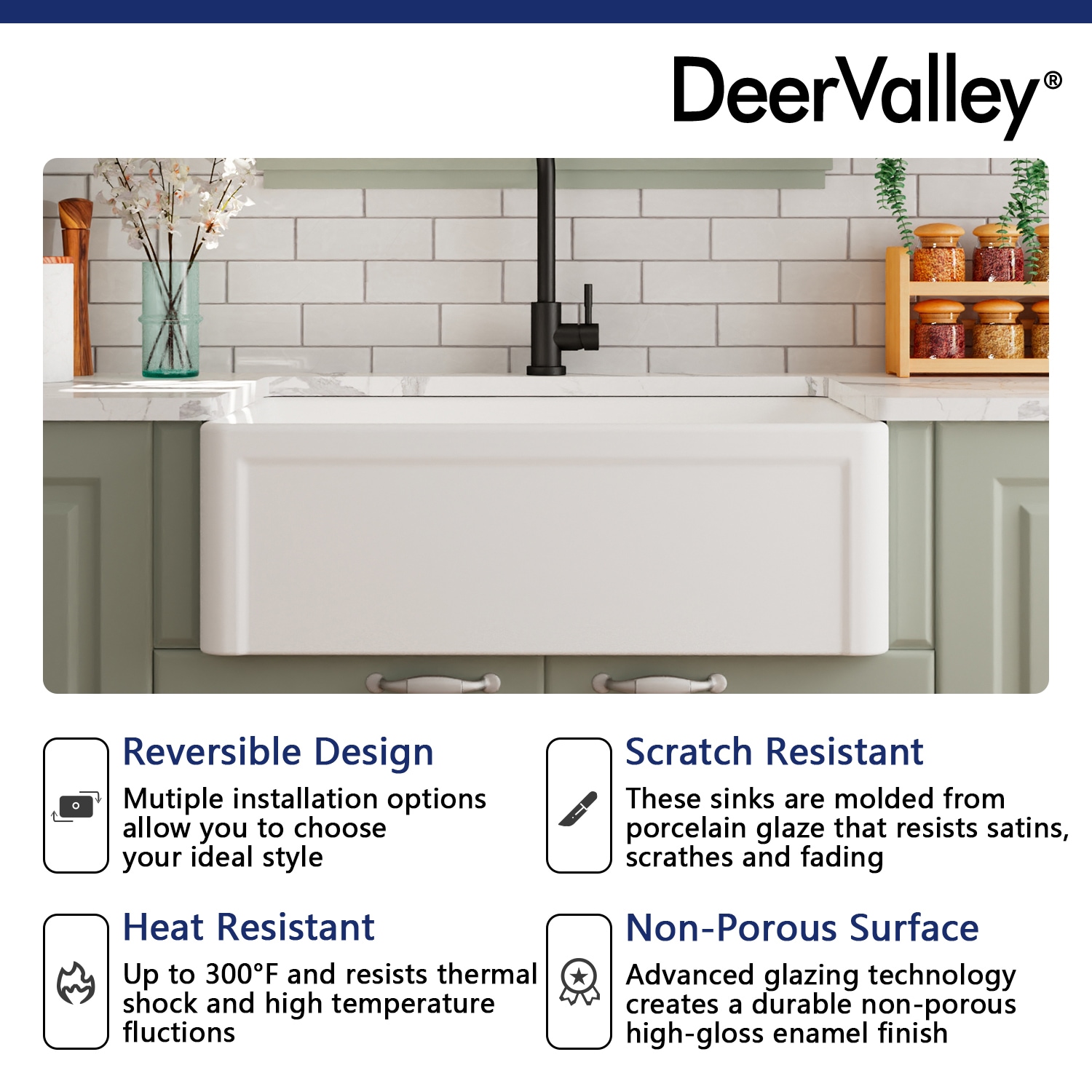 DeerValley DV-1K016 Kitchen-Sinks - View #7