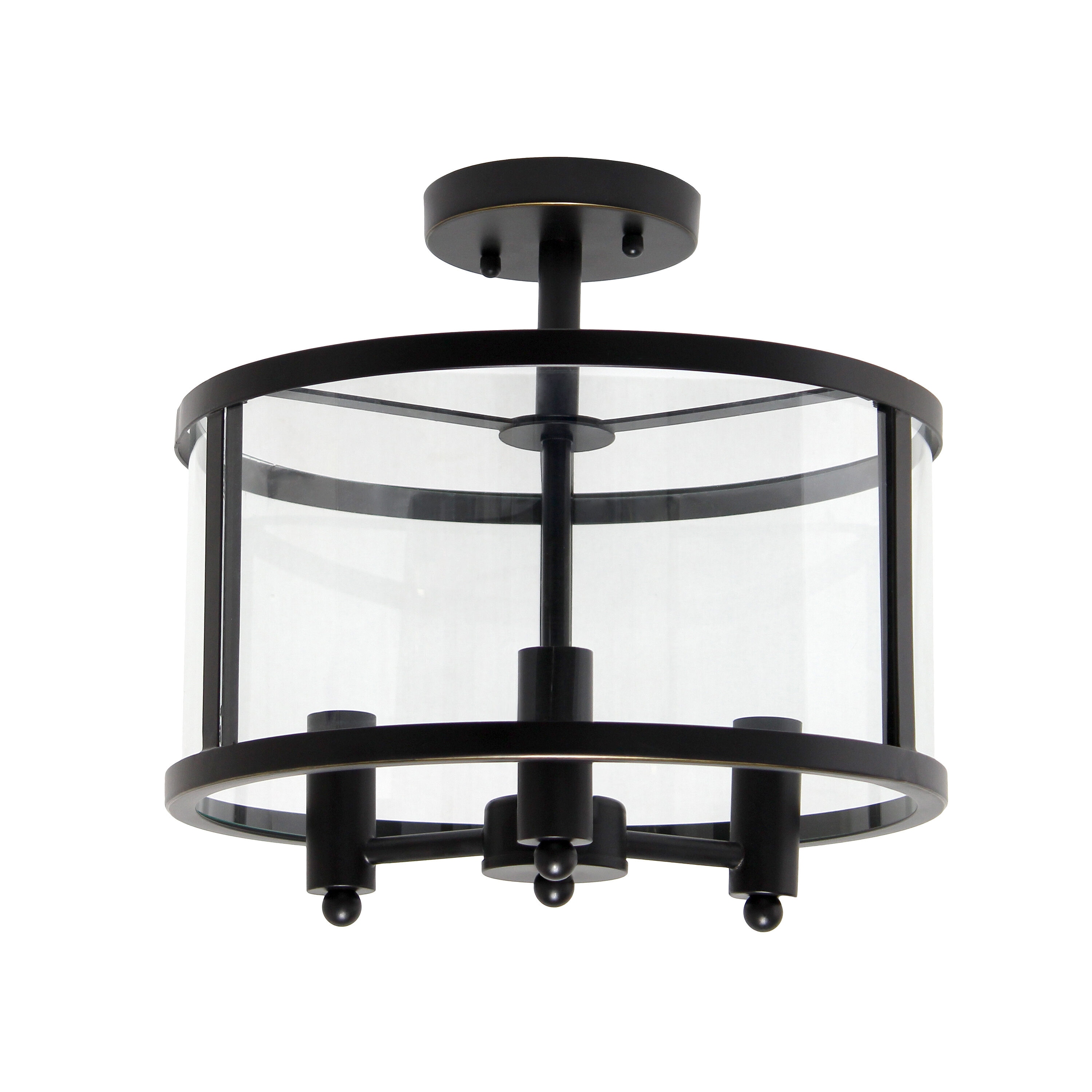 Lalia Home LHM-1000-BK flushmounts - View #3
