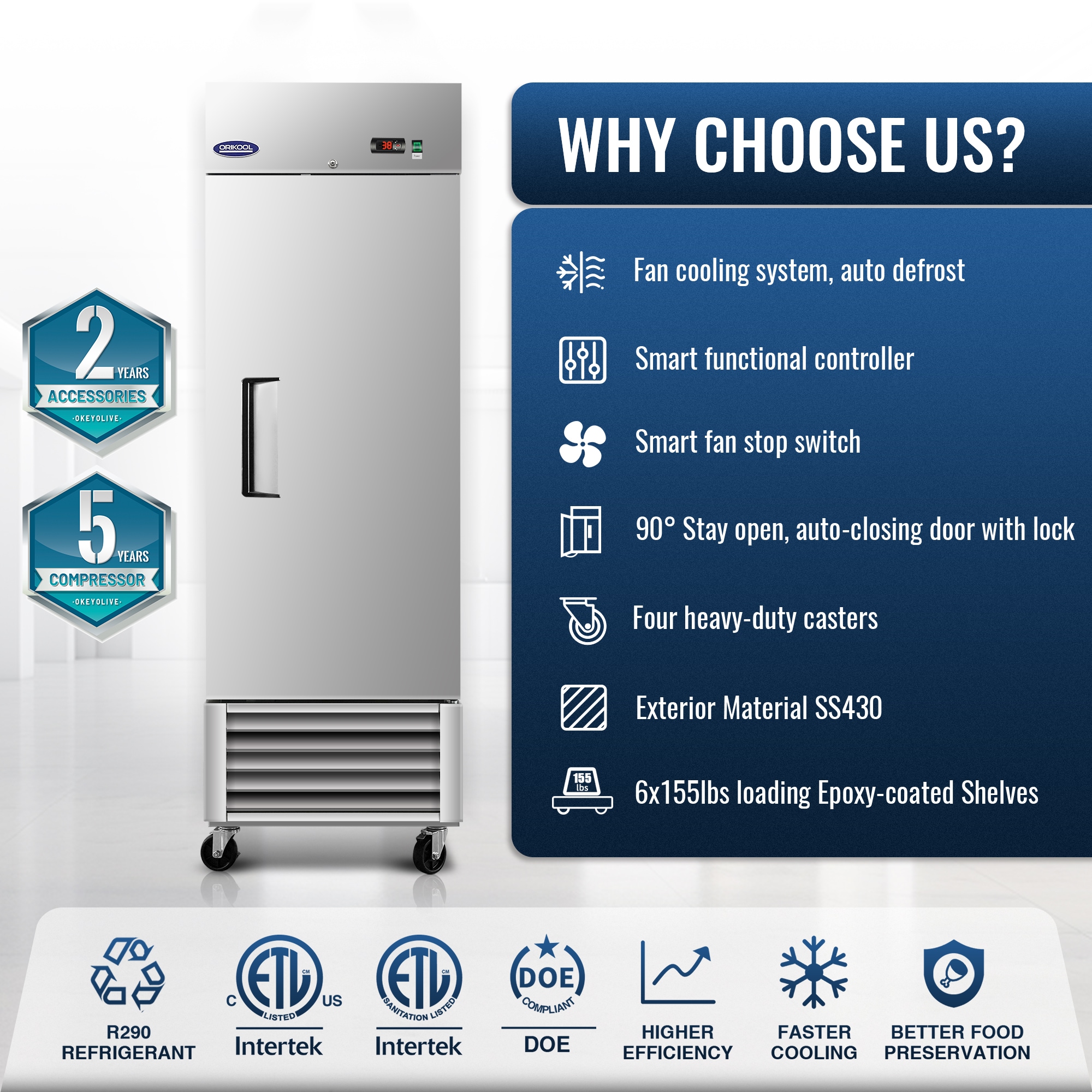 Xspracer ML-CR109 Commercial-Refrigerators - View #7