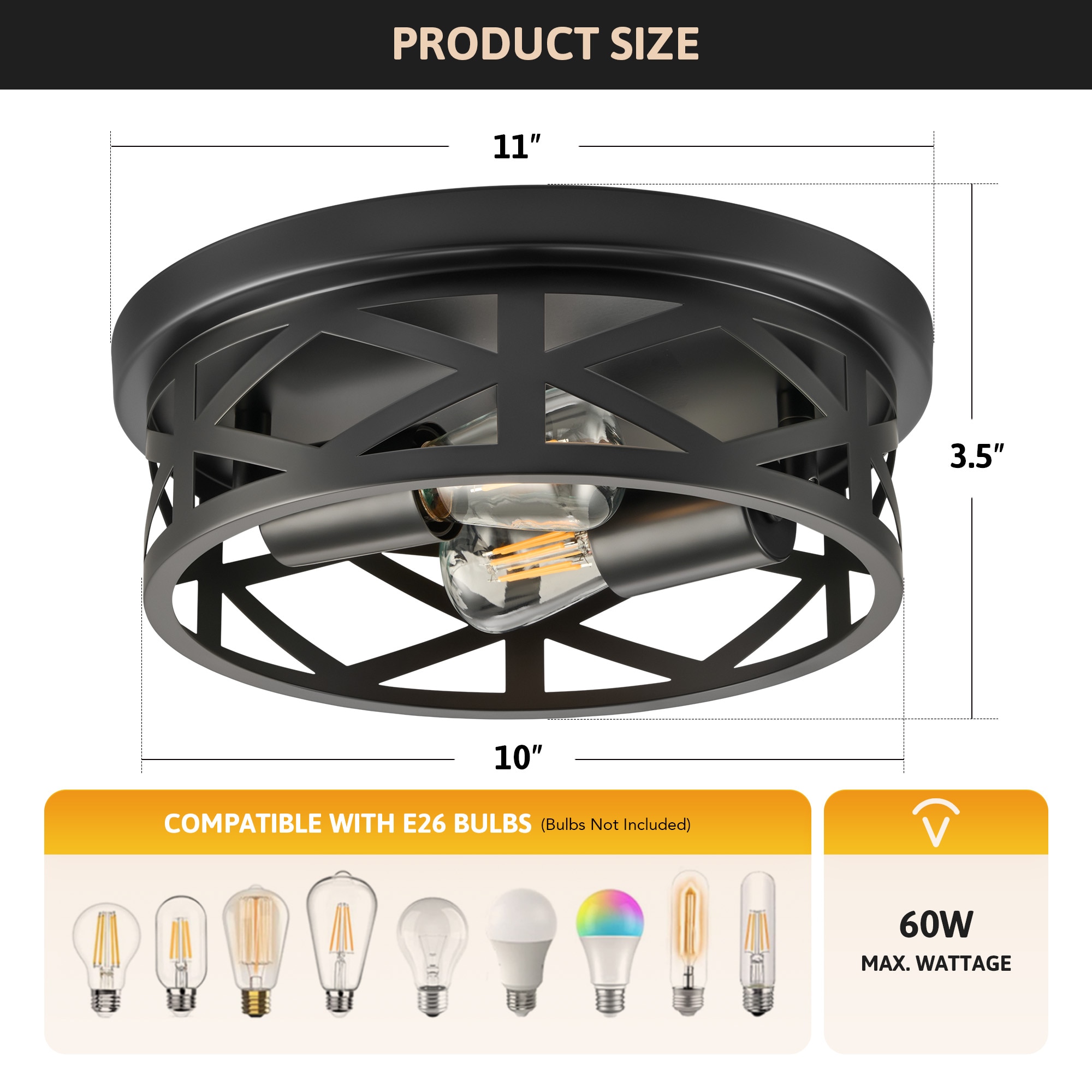 CO-Z ISL-2PSF-BK flushmounts - View #9