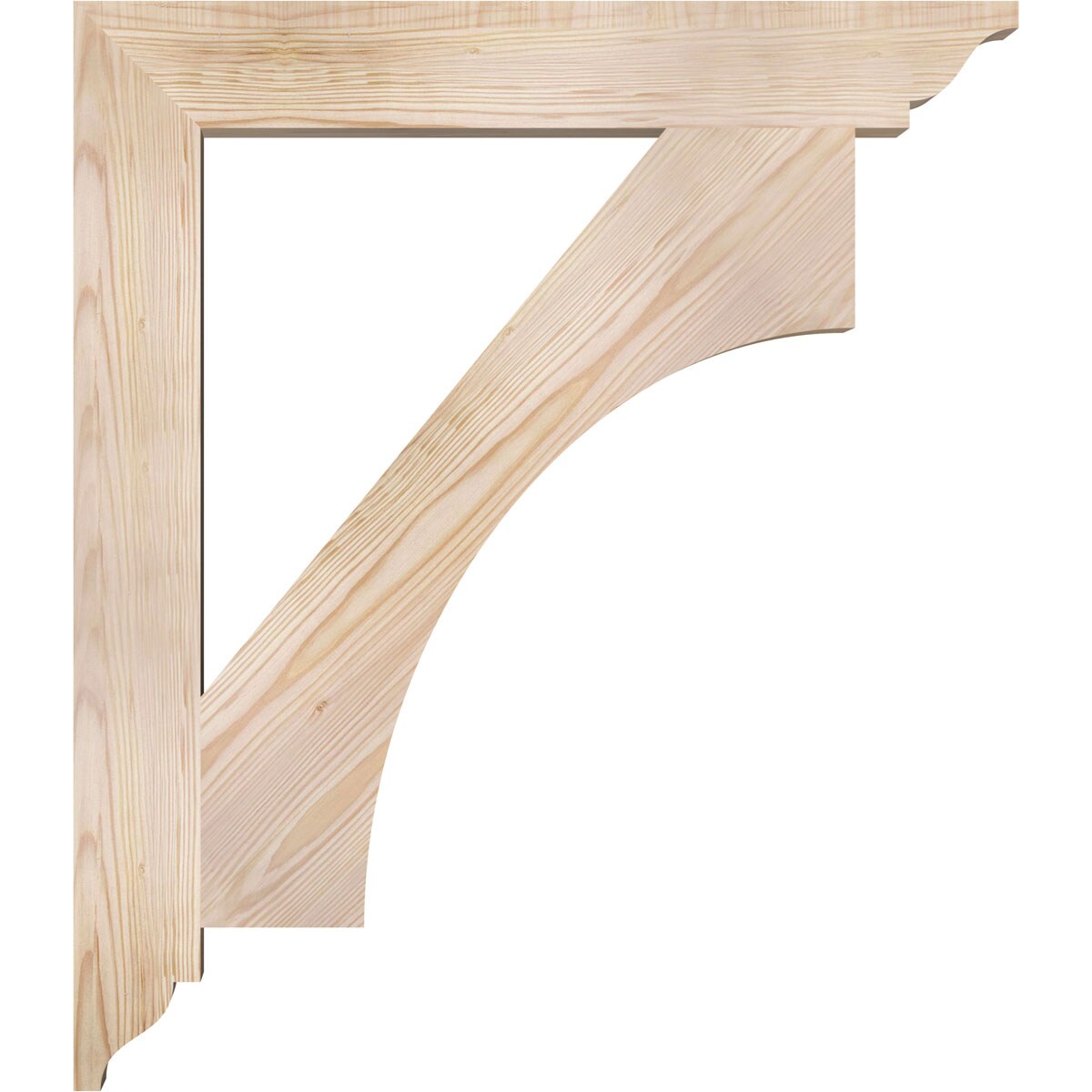 Ekena Millwork BKT04X26X30WTL01SDF Exterior-Brackets-Braces - View #3