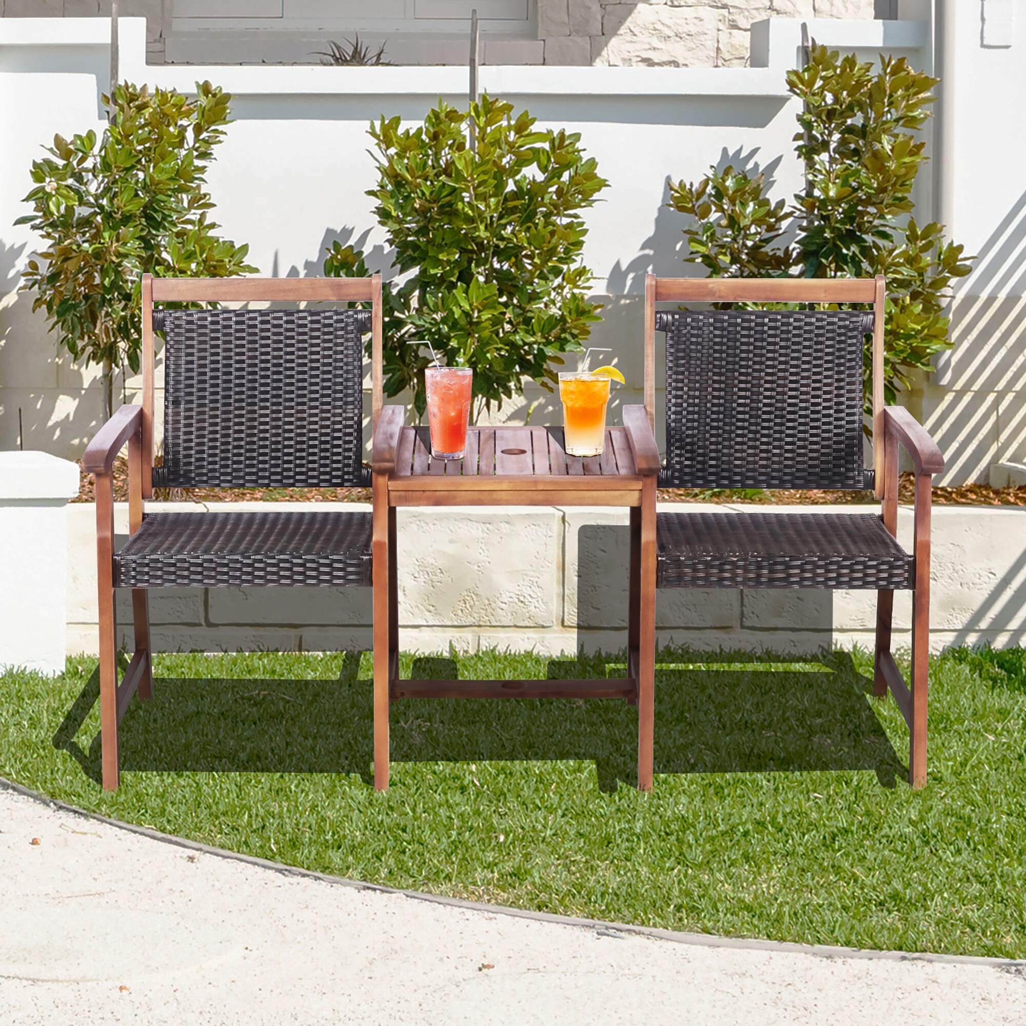 Forclover ALLC-15BK Patio-Conversation-Sets - View #2