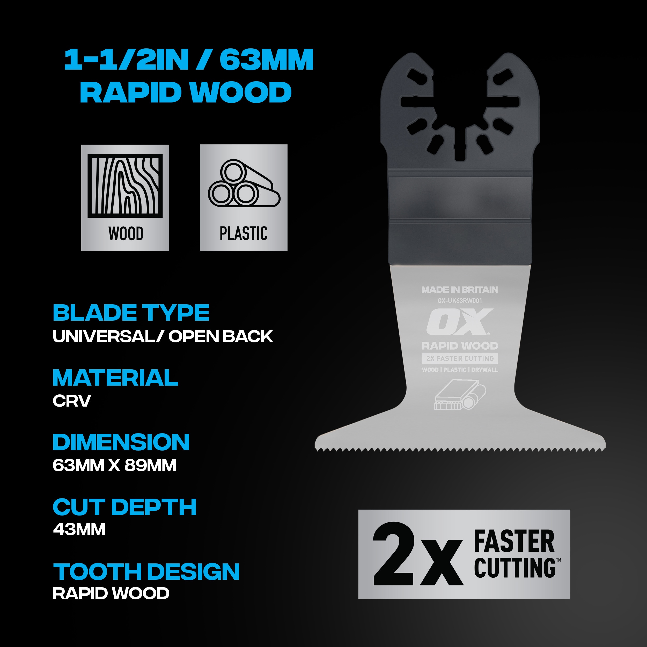 OX Tools OX-P184402-CC Oscillating-Tool-Accessories - View #3