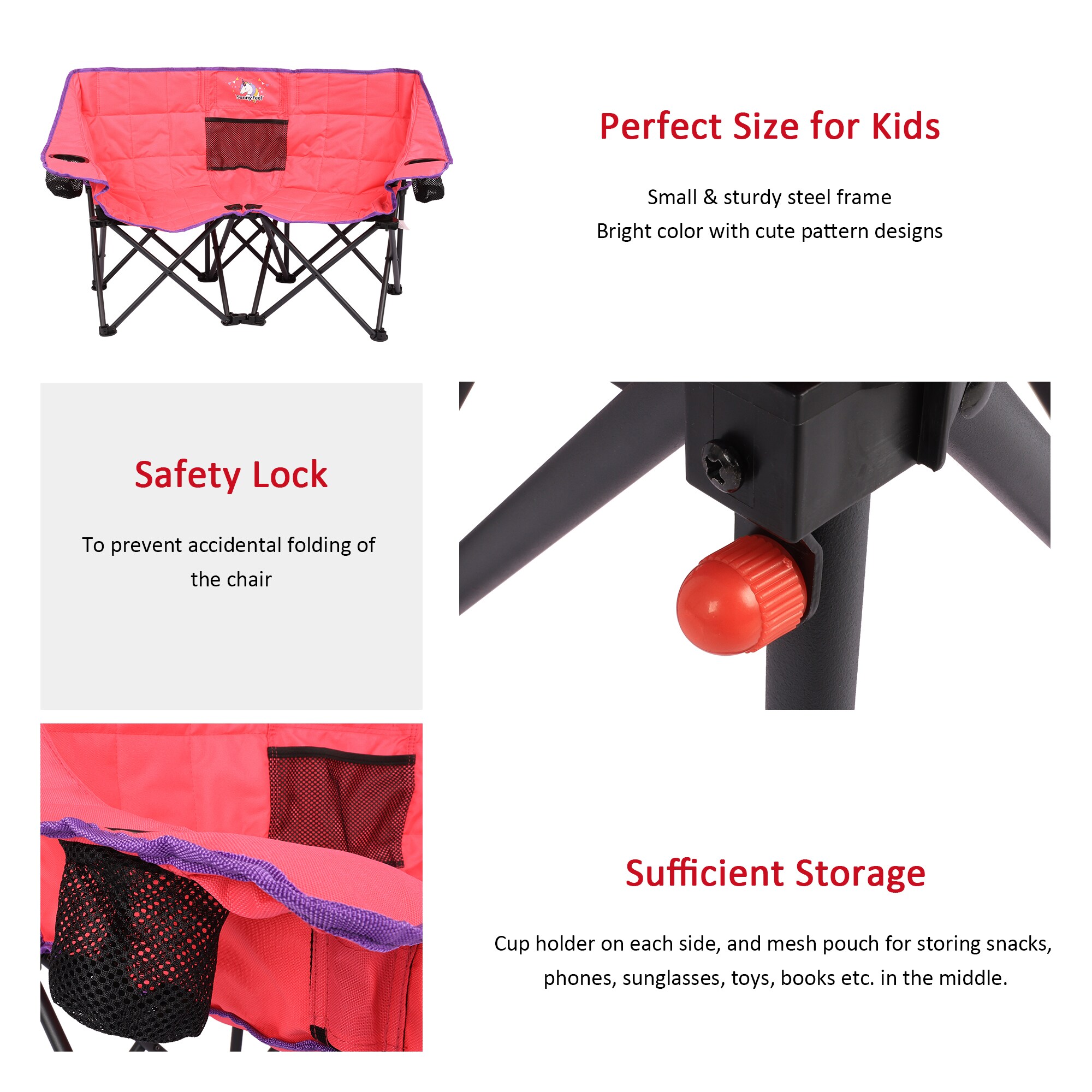 Clihome CL-CCAC2420XPK1 Beach-Camping-Chairs - View #9