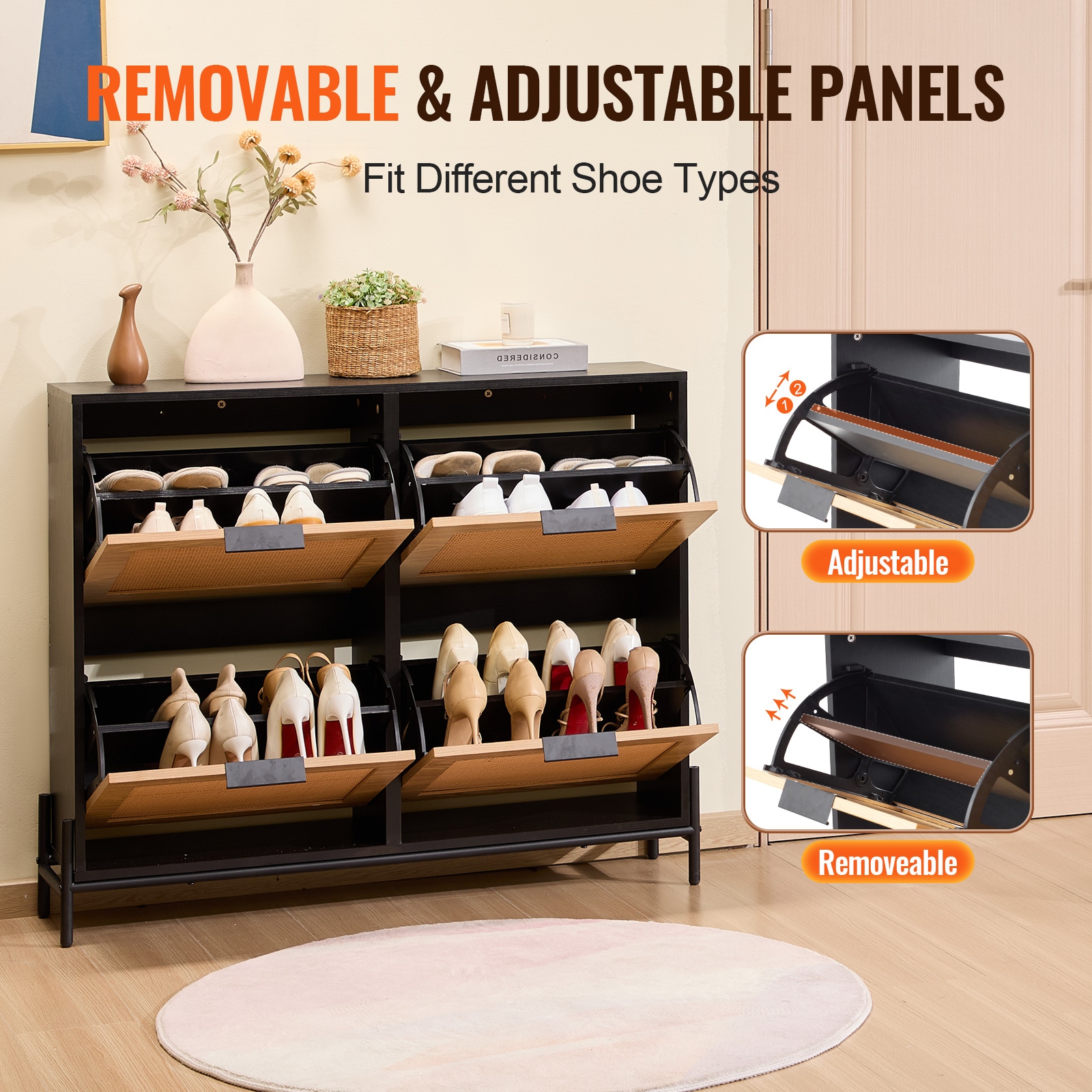 VEVOR SCFCTBXJ4C3706023V0 Shoe-Racks - View #7