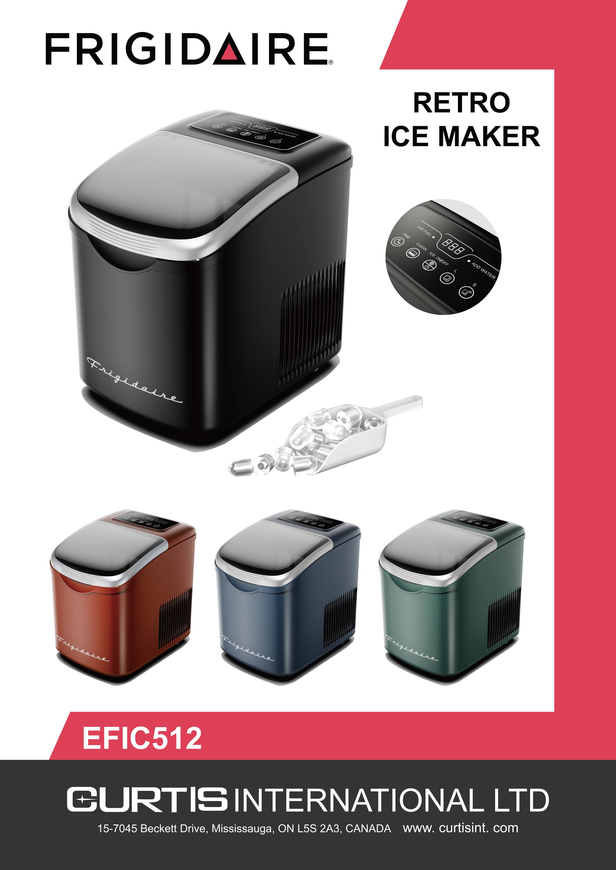 Frigidaire EFIC512-PURPLE Ice-Makers - View #6