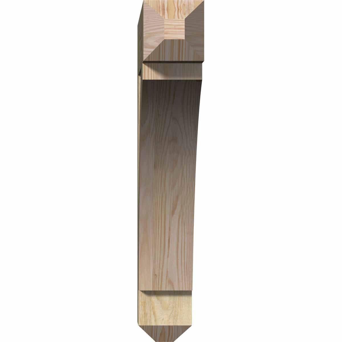 Ekena Millwork BKT04X24X24THR04RDF Exterior-Brackets-Braces - View #2