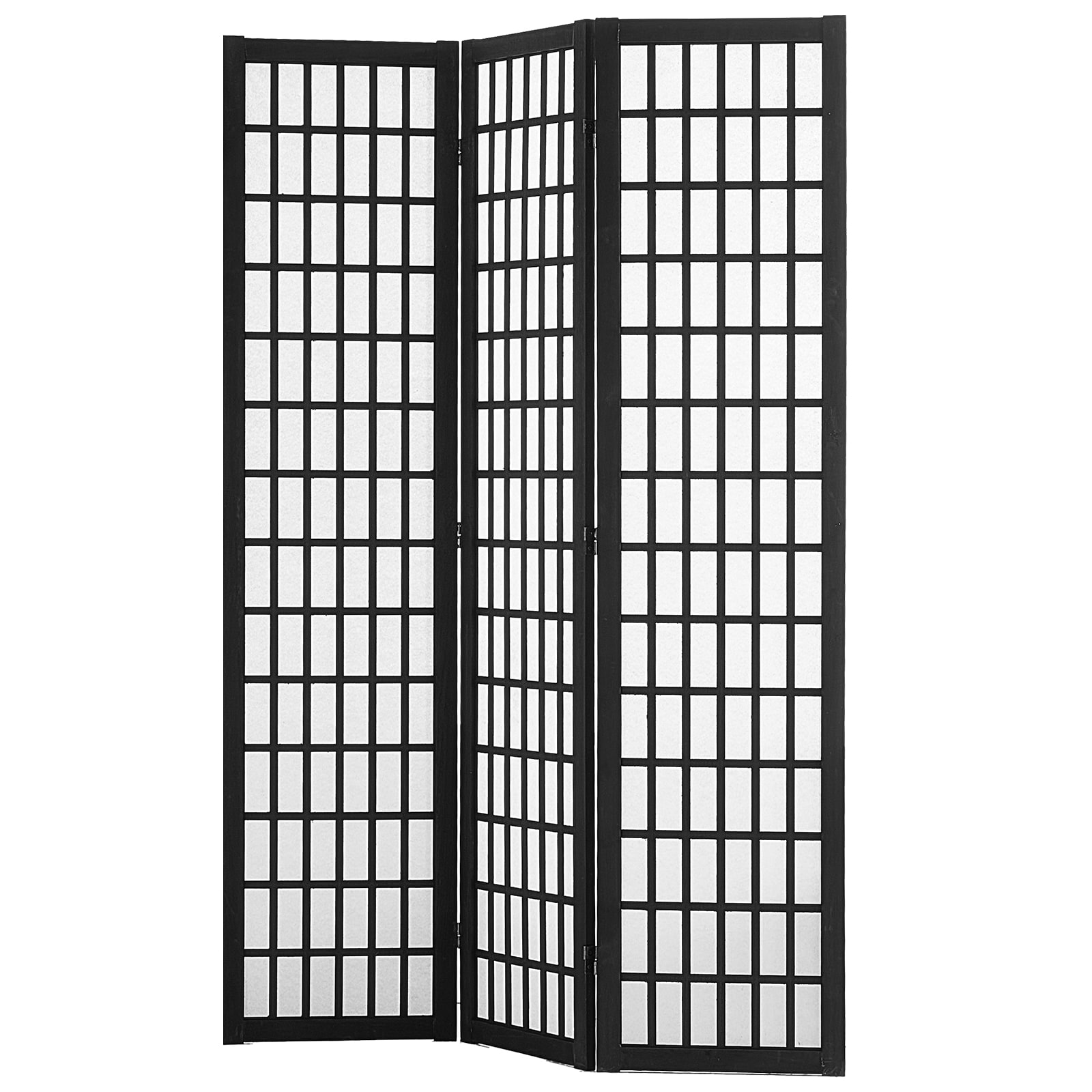 VEVOR - Room Divider 3 Panel Japanese Room Divider Wood Folding Privacy Screen Indoor Japanese Pa...