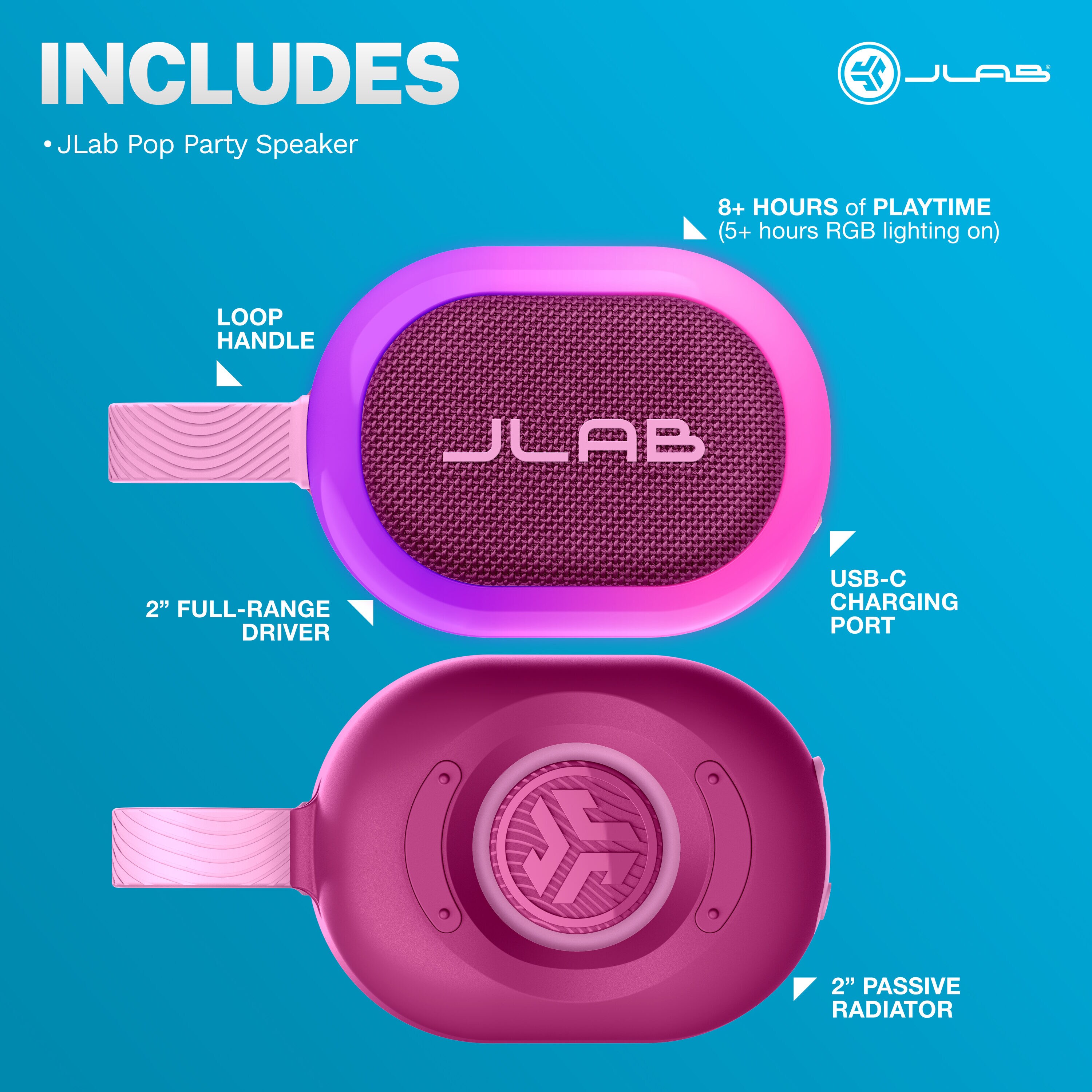 JLab SBPOPRMUL123 Portable-Speakers - View #7