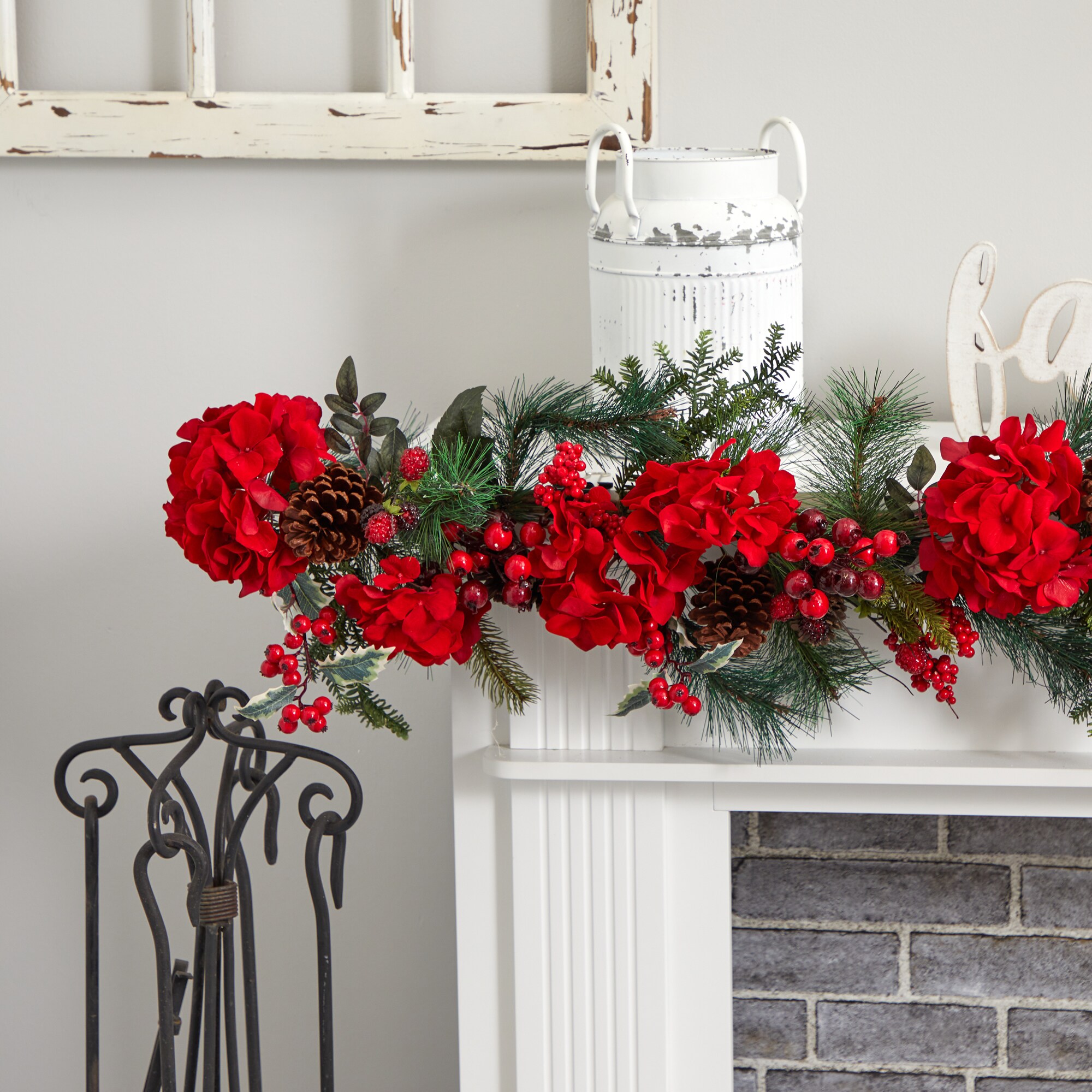 Nearly Natural 4663 Artificial-Christmas-Garland - View #5