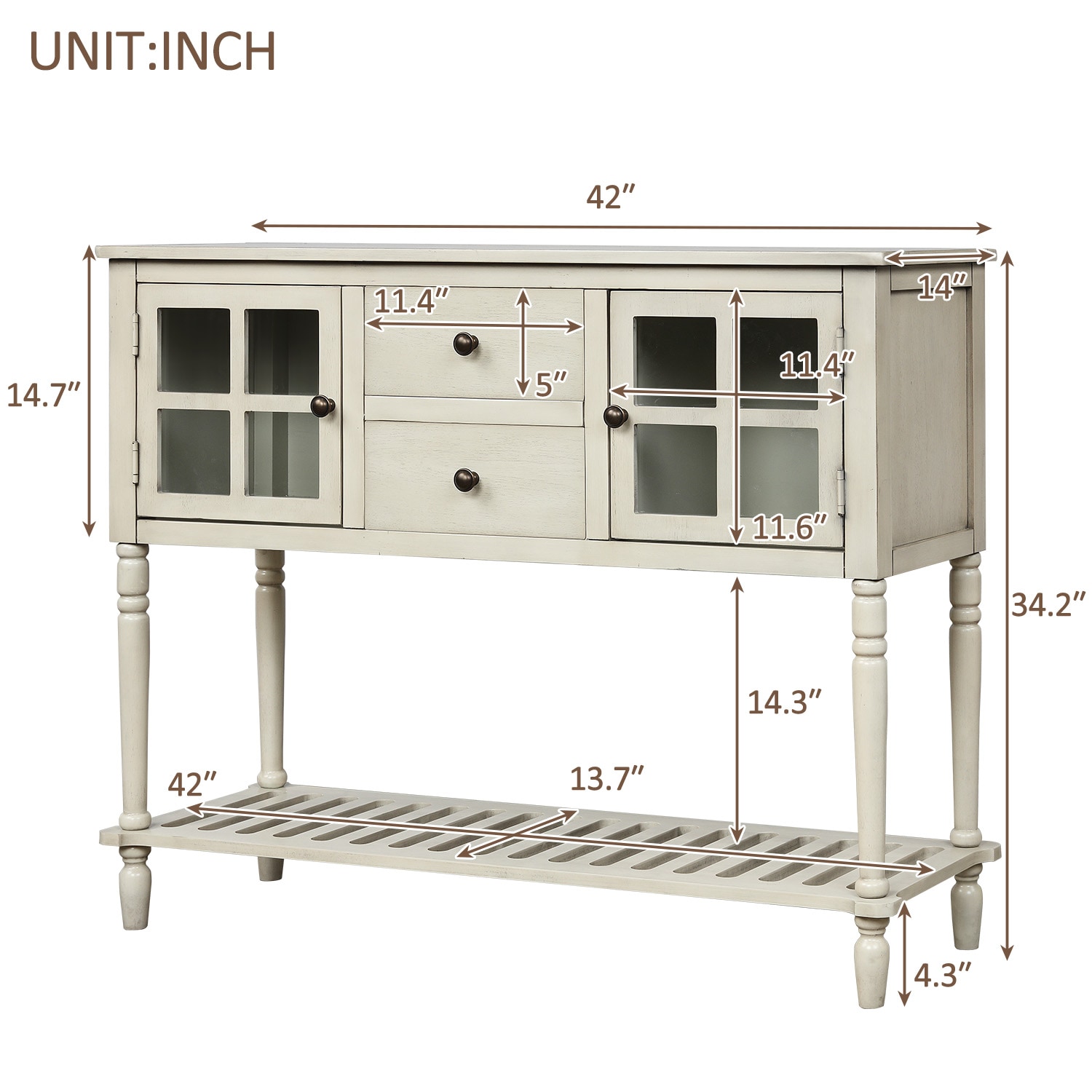 Mondawe OR-W0225P-TR Console-Sofa-Tables - View #11