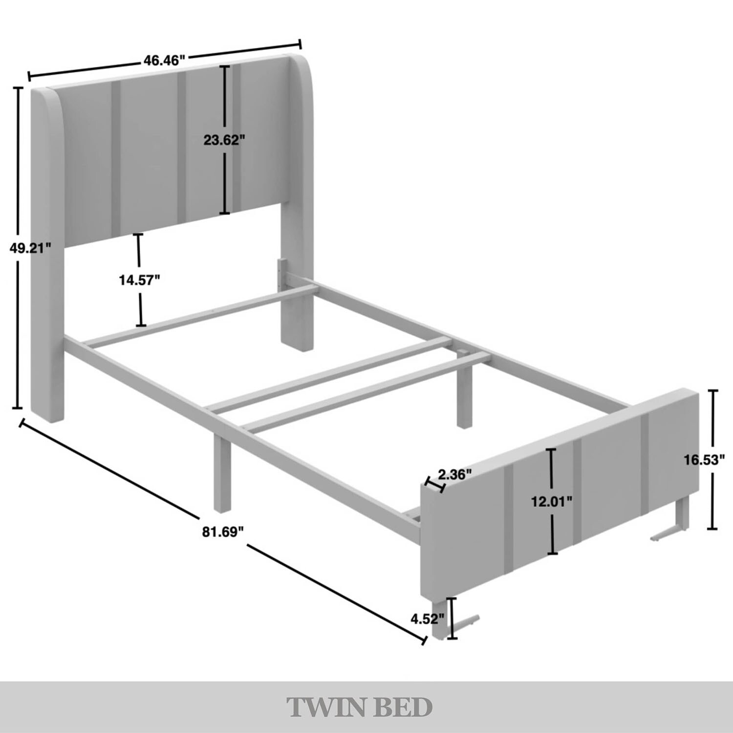 CasePiece C8384TUB-LPK-VV beds - View #6