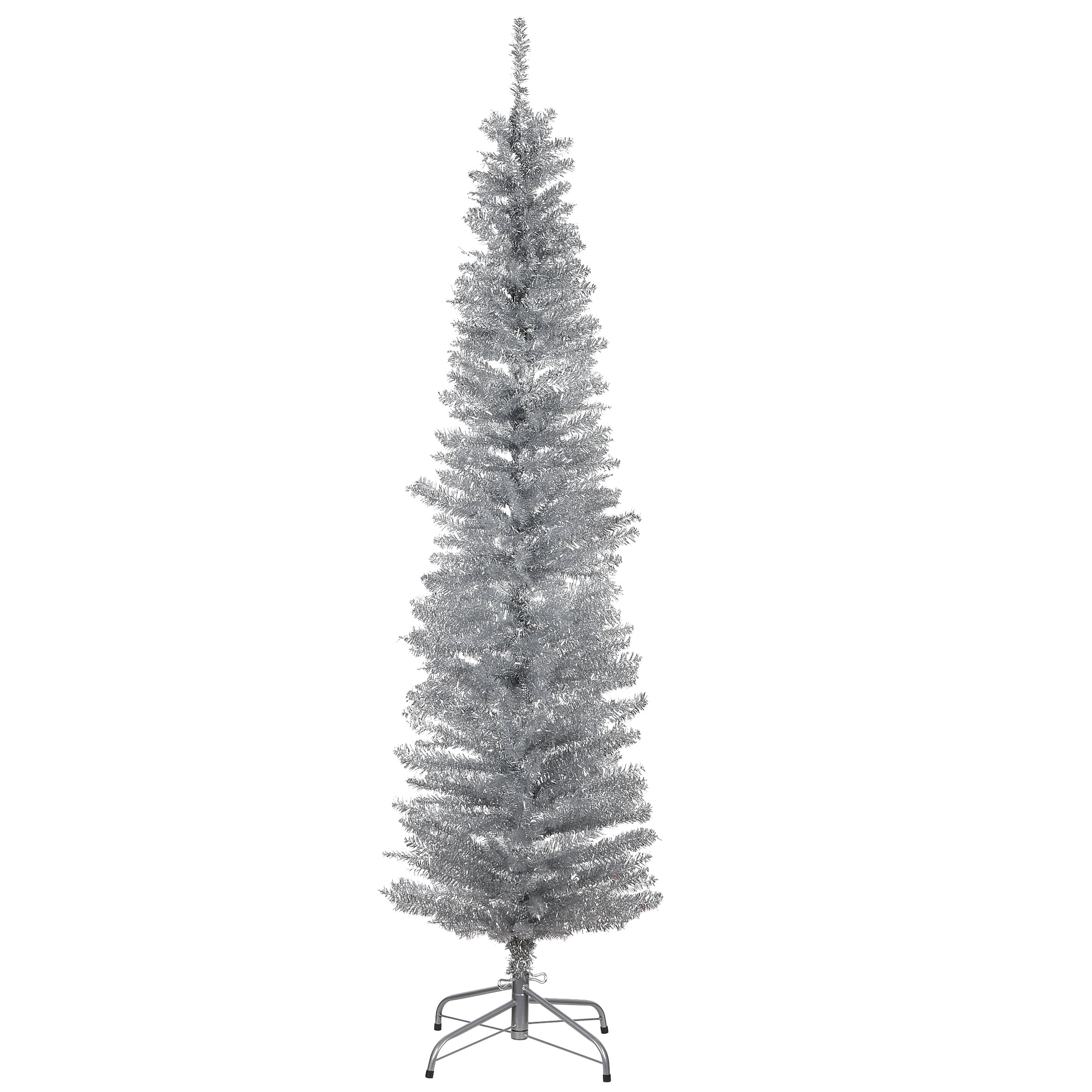National Tree Company TT33-700-60 6-Feet Silver Artificial Christmas Tree