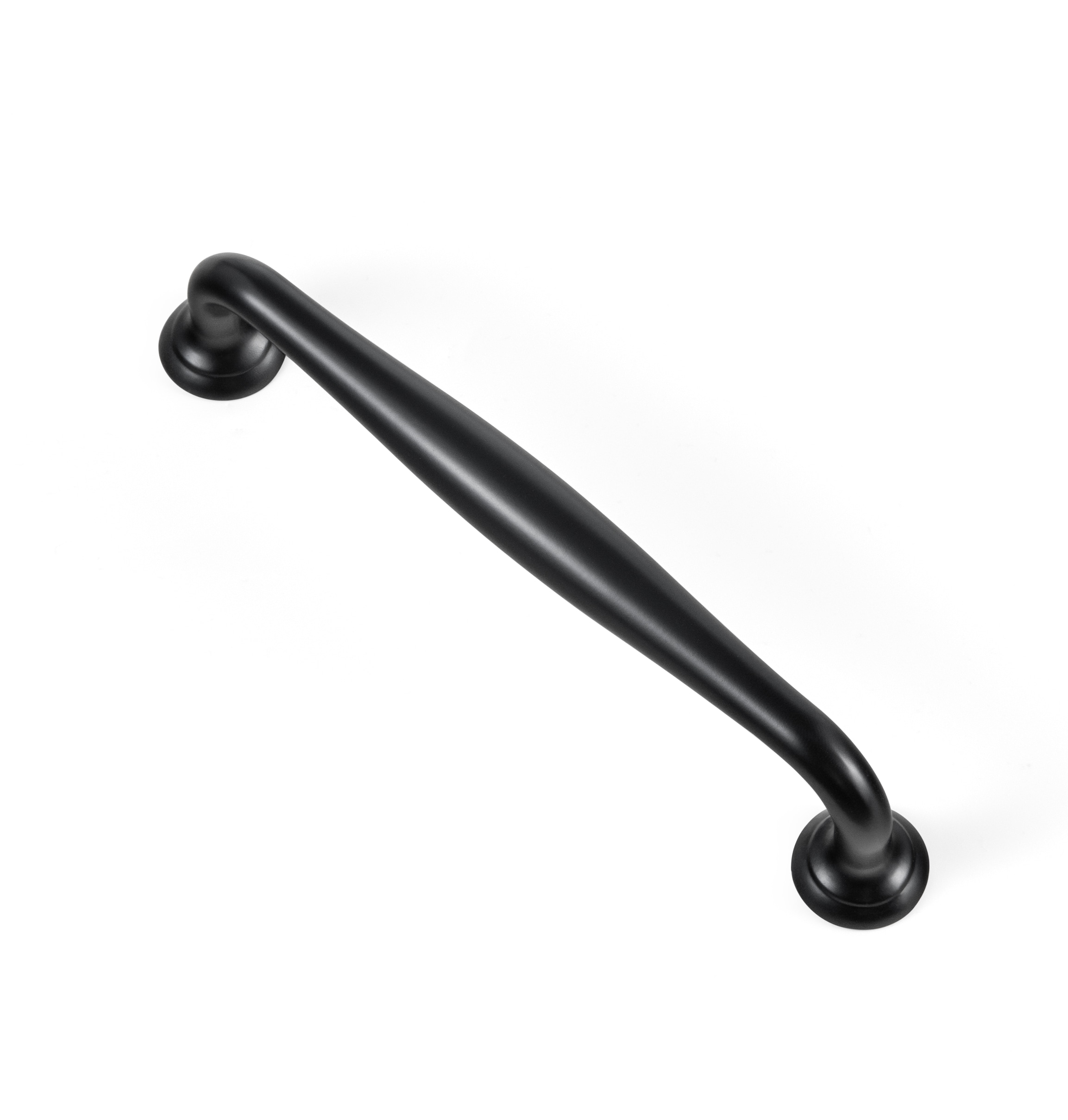 Miaokesen 9207B-128 5-1/16-in , 128mm Center to Center Matte Black Novelty Handle 6 -Pack