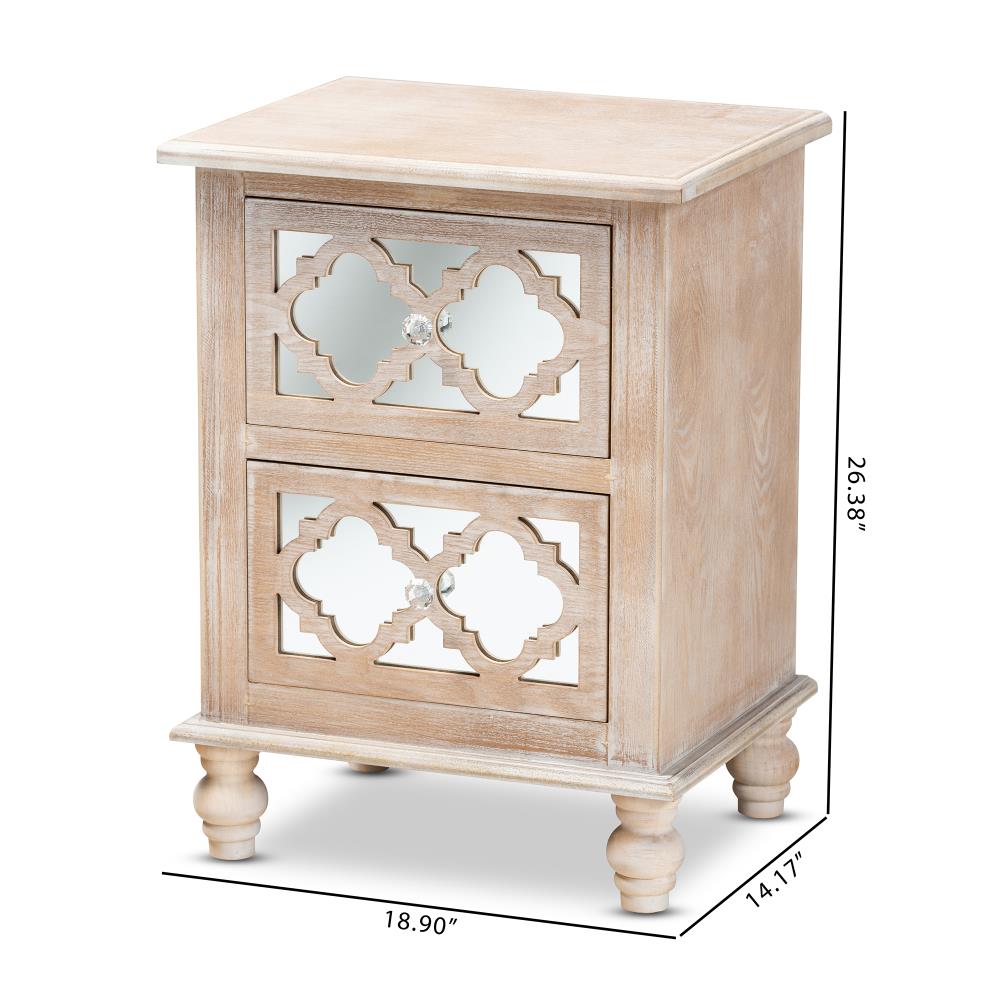 Baxton Studio 162-10263-LW nightstands - View #7