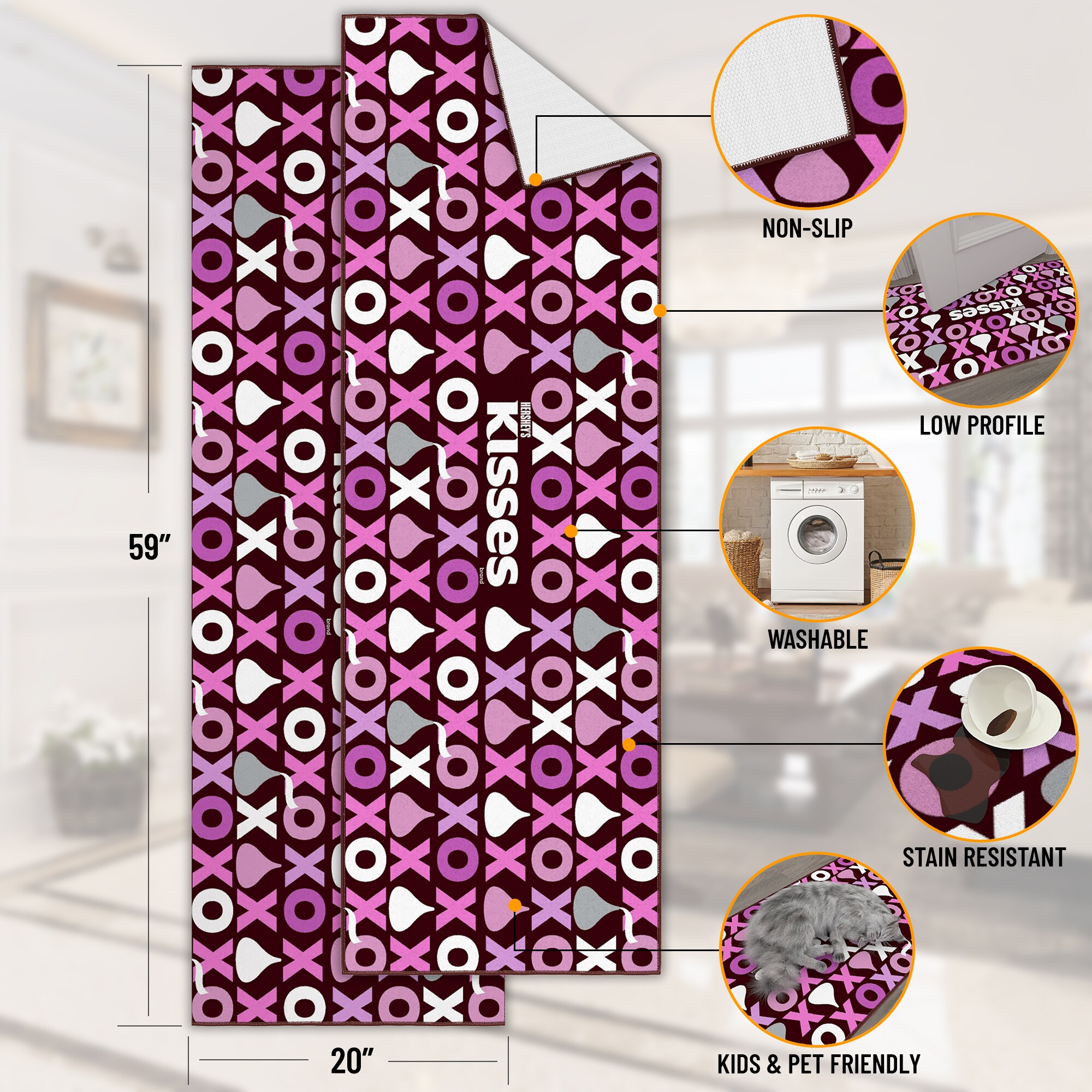 Ottomanson HERS117-20X59 rugs - View #3