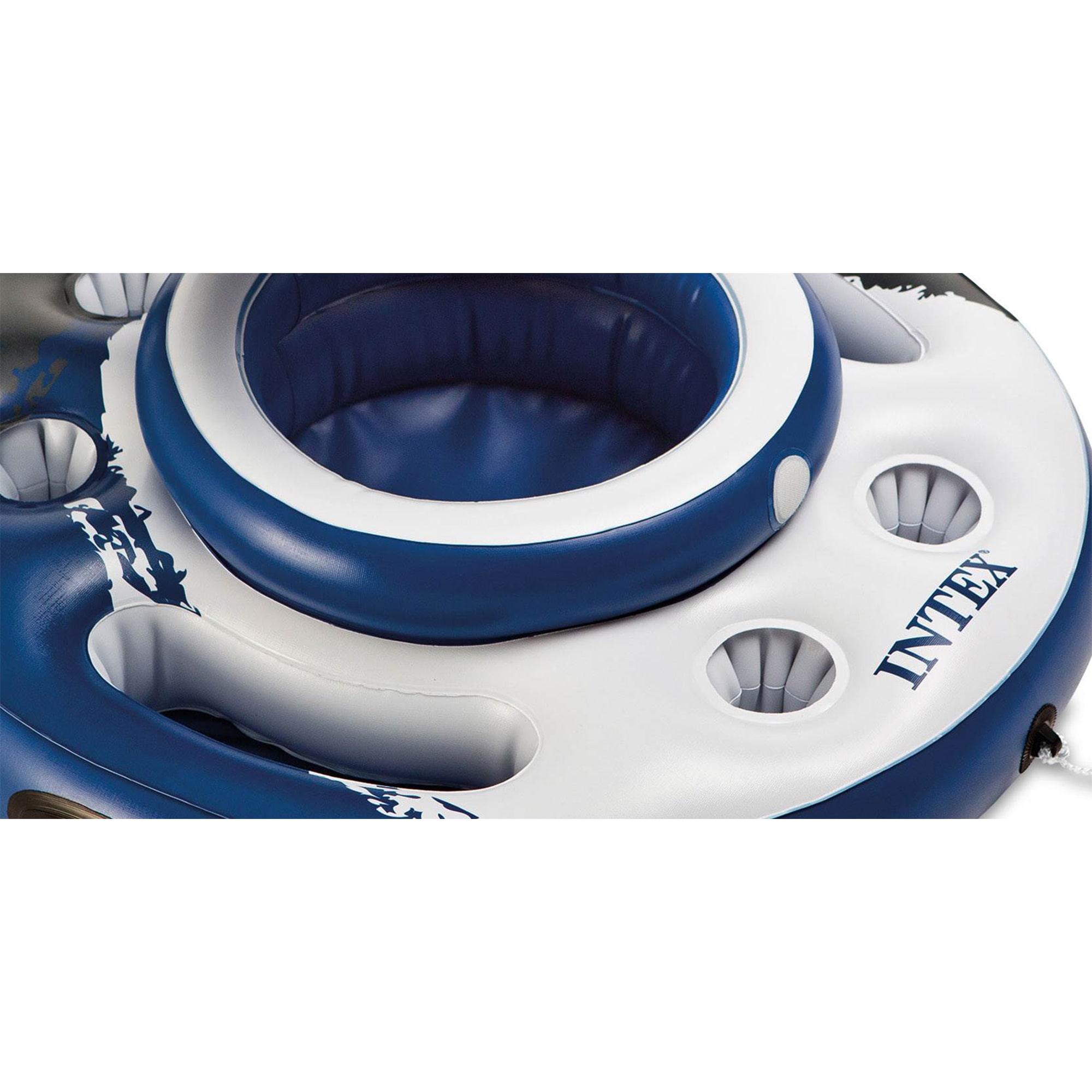 Intex 53-in X 53-in 1-Seat Blue Inflatable Lounger 12-Pack At Lowes.com