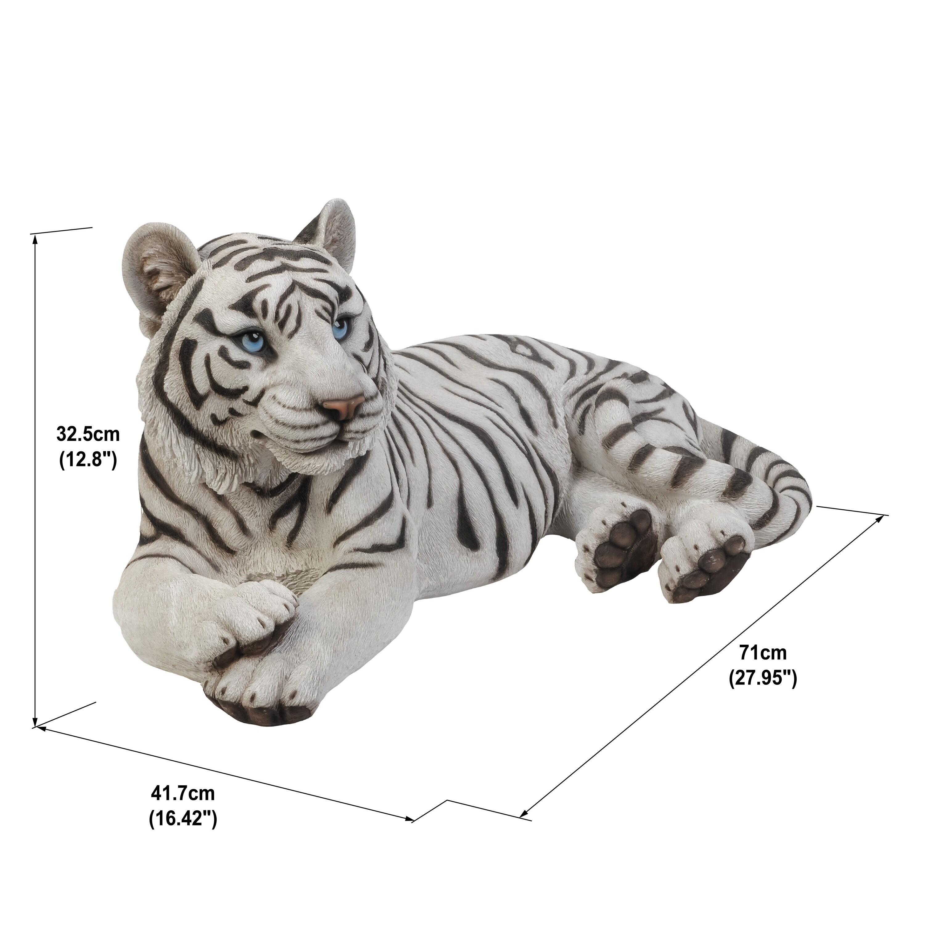 Hi-Line Gift 87807-WT Garden-Statue - View #5