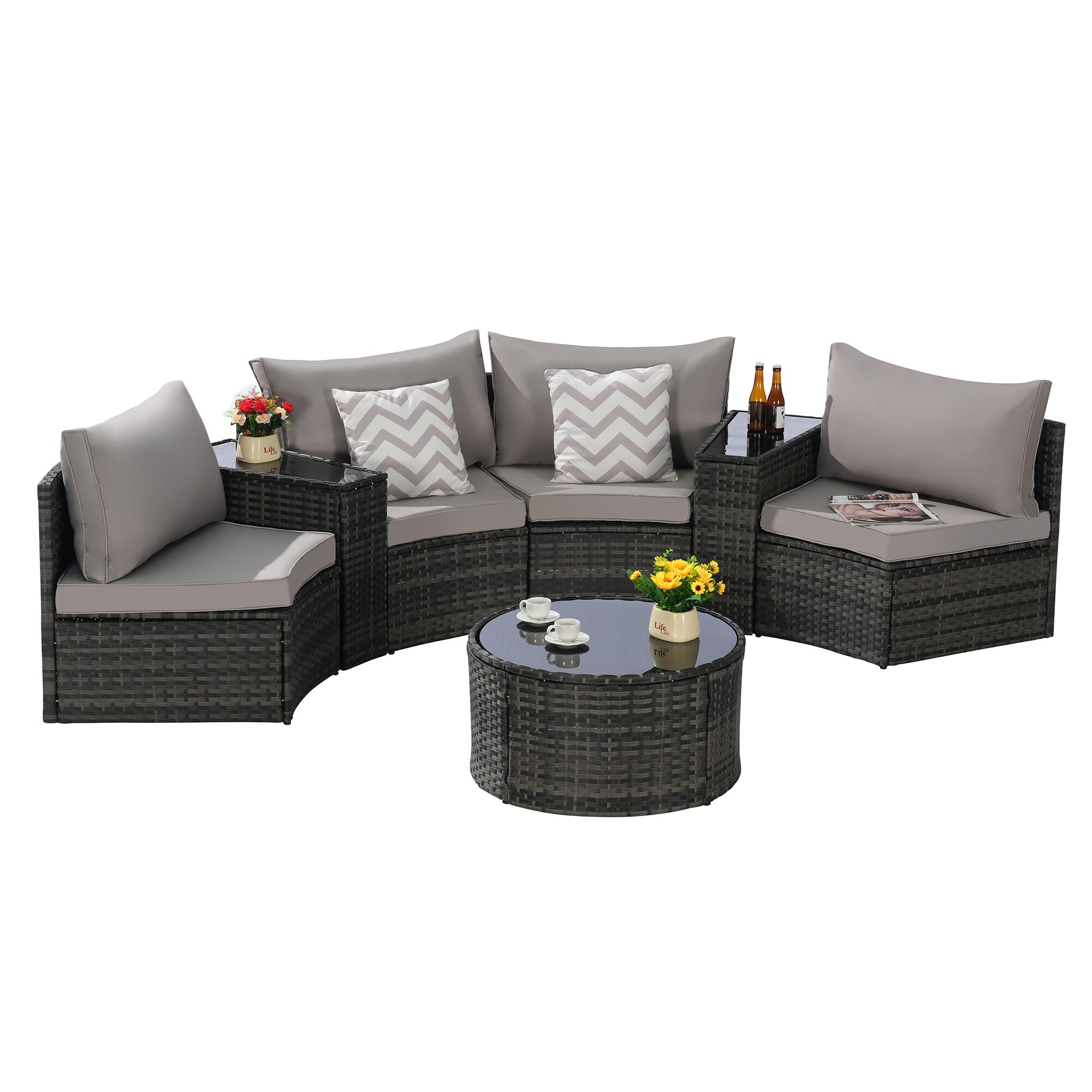 SINOFURN SYB670031LG Patio-Sofas-Daybeds - View #10