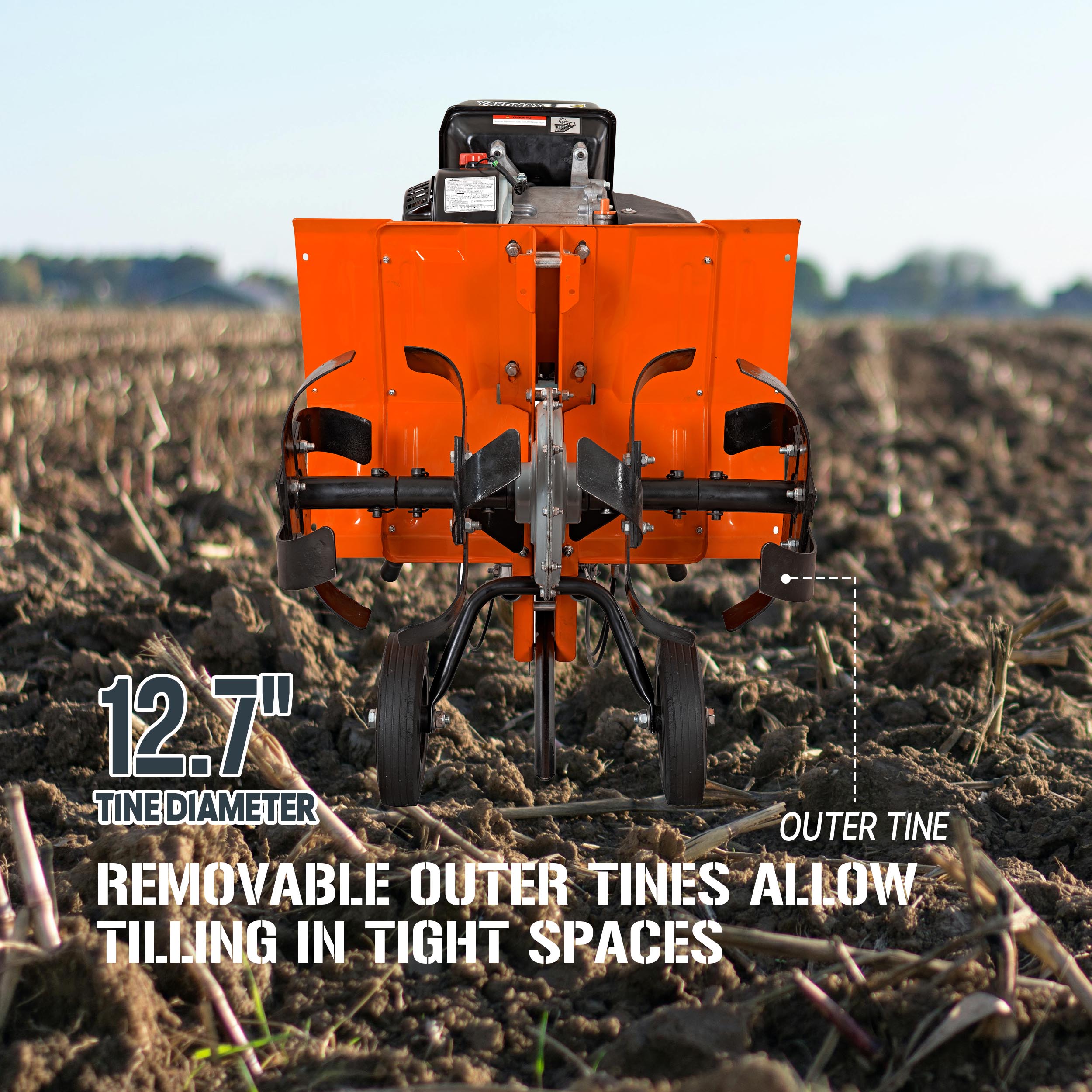 YARDMAX YT5565 tillers - View #11