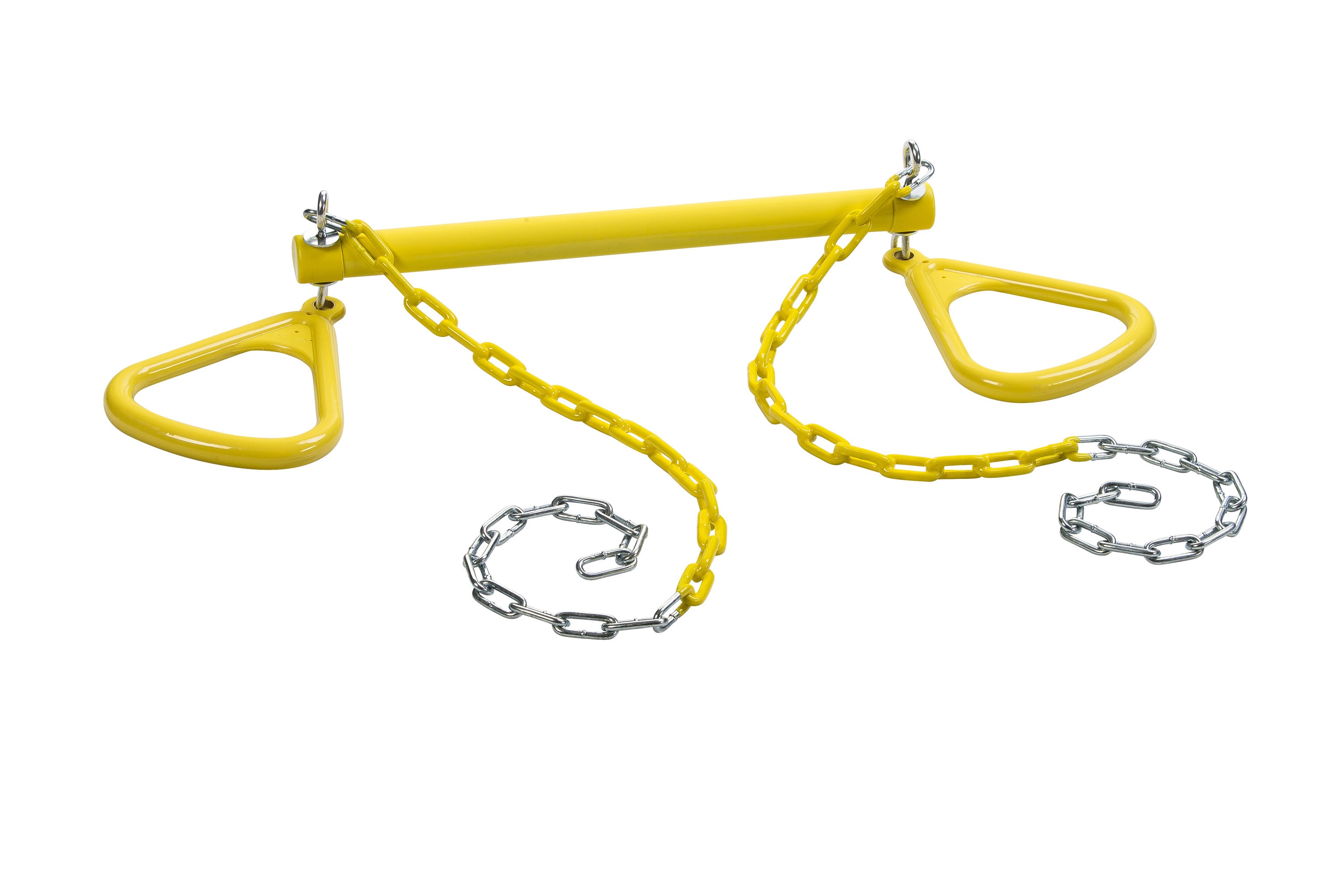 Creative Cedar Designs BP 005-Y Ultimate Trapeze Bar Yellow Plastic and Metal Spinner Swing