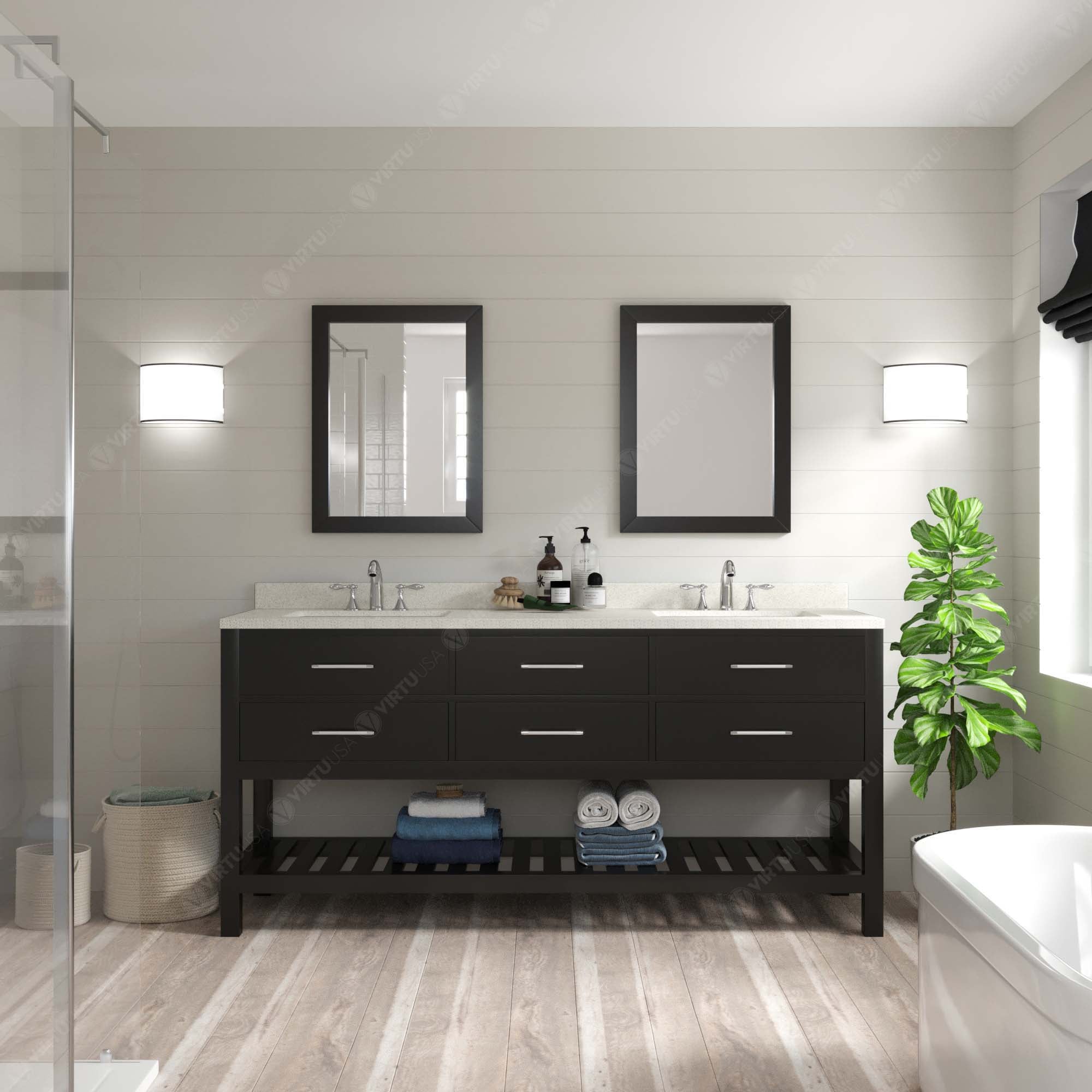 Virtu USA MD-2272-DWQRO-ES Bath-Vanity-Combo - View #2