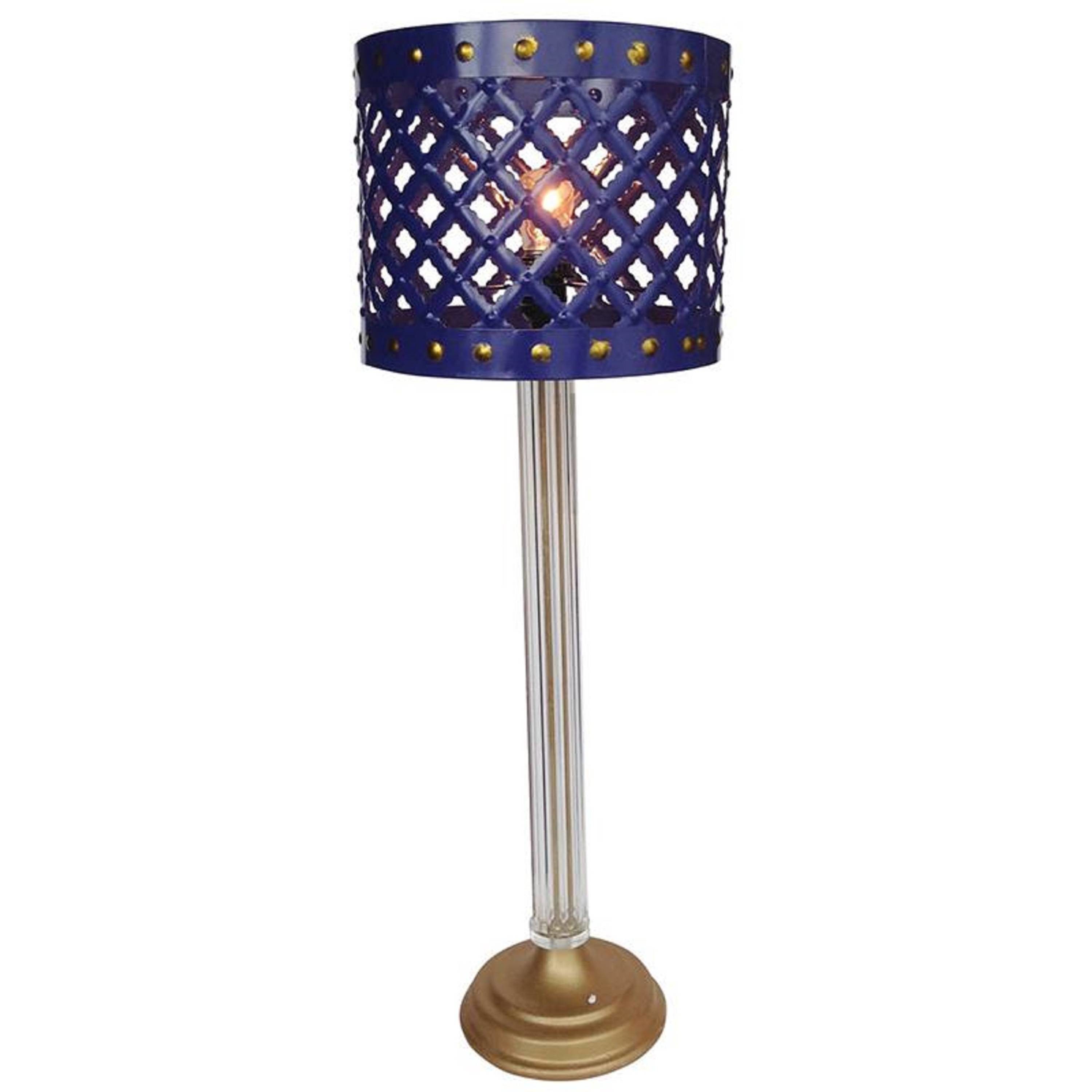 A&B Home 31-in Multiple Colors Led; Table Lamp With Metal Shade At ...