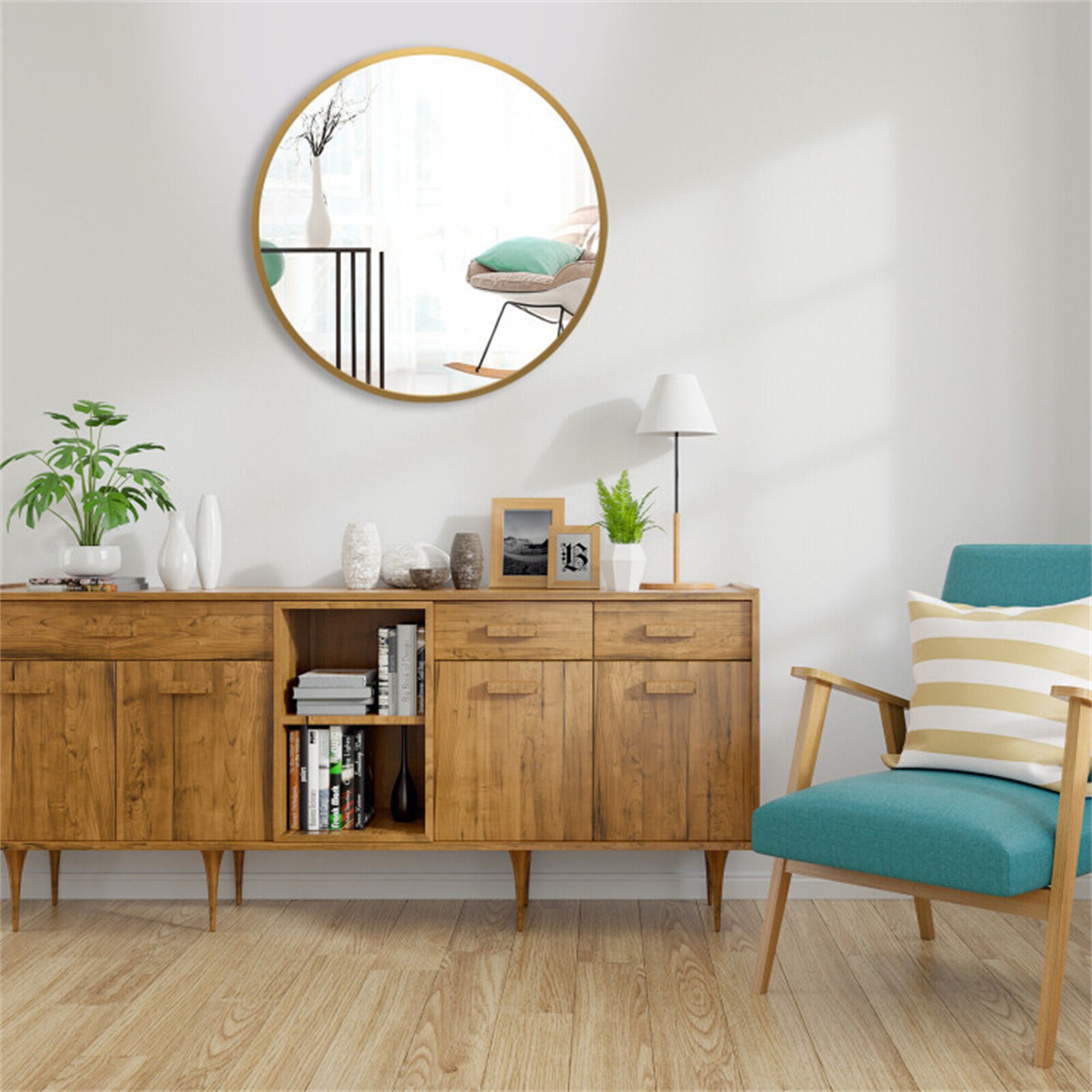 BABOOM BOM-10612GD-CO Framed-Bath-Mirrors - View #2