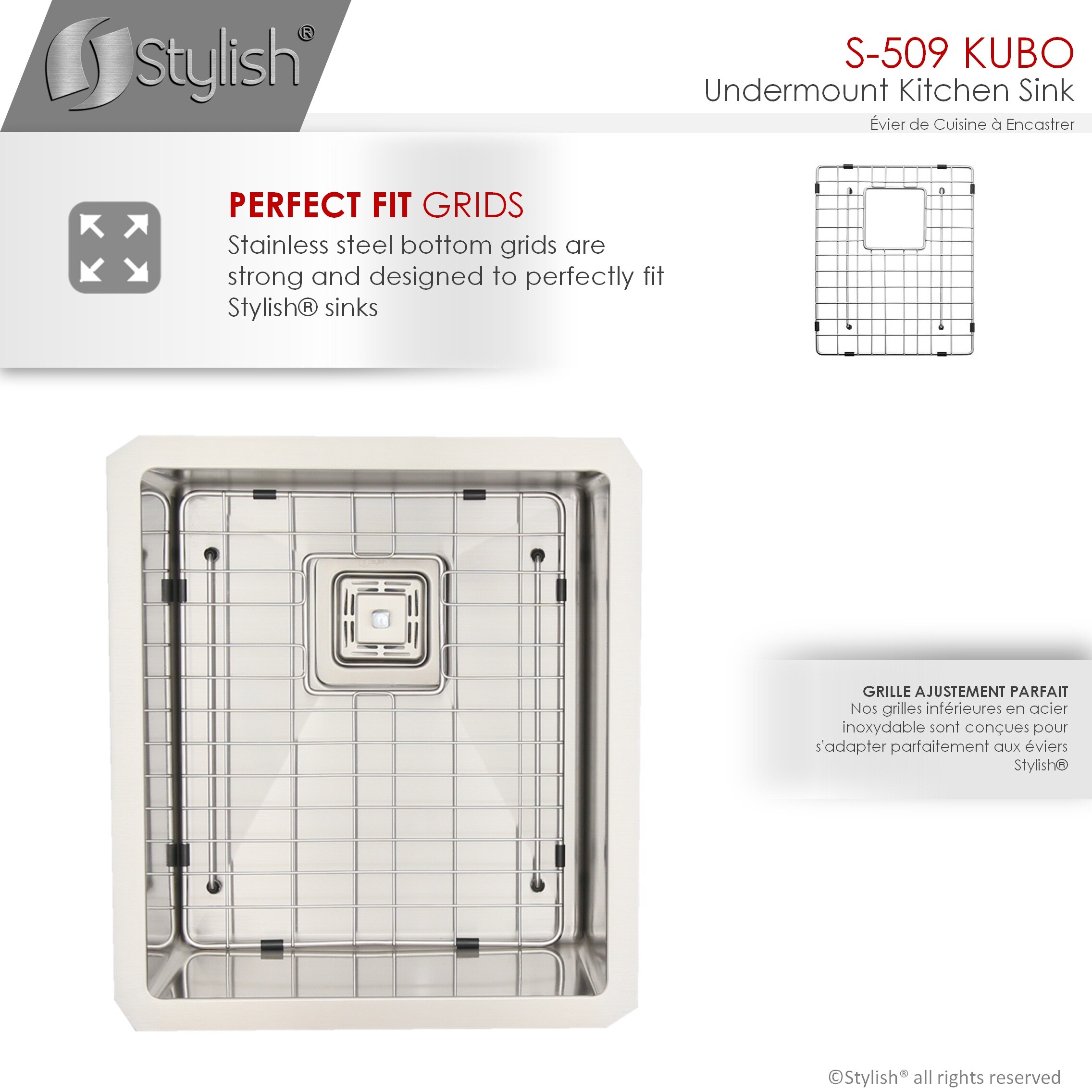 Stylish S-509XG1 Kitchen-Sinks - View #6
